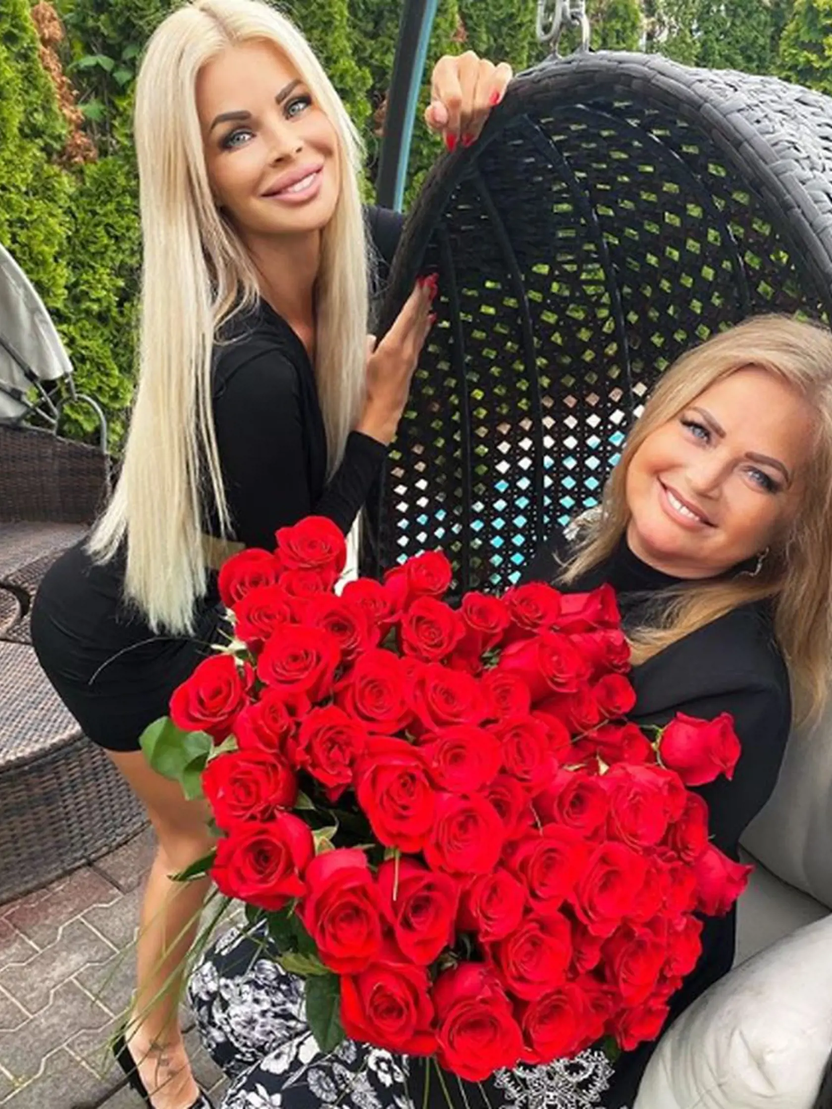 Silvia Kucherenko s mamou Monikou.