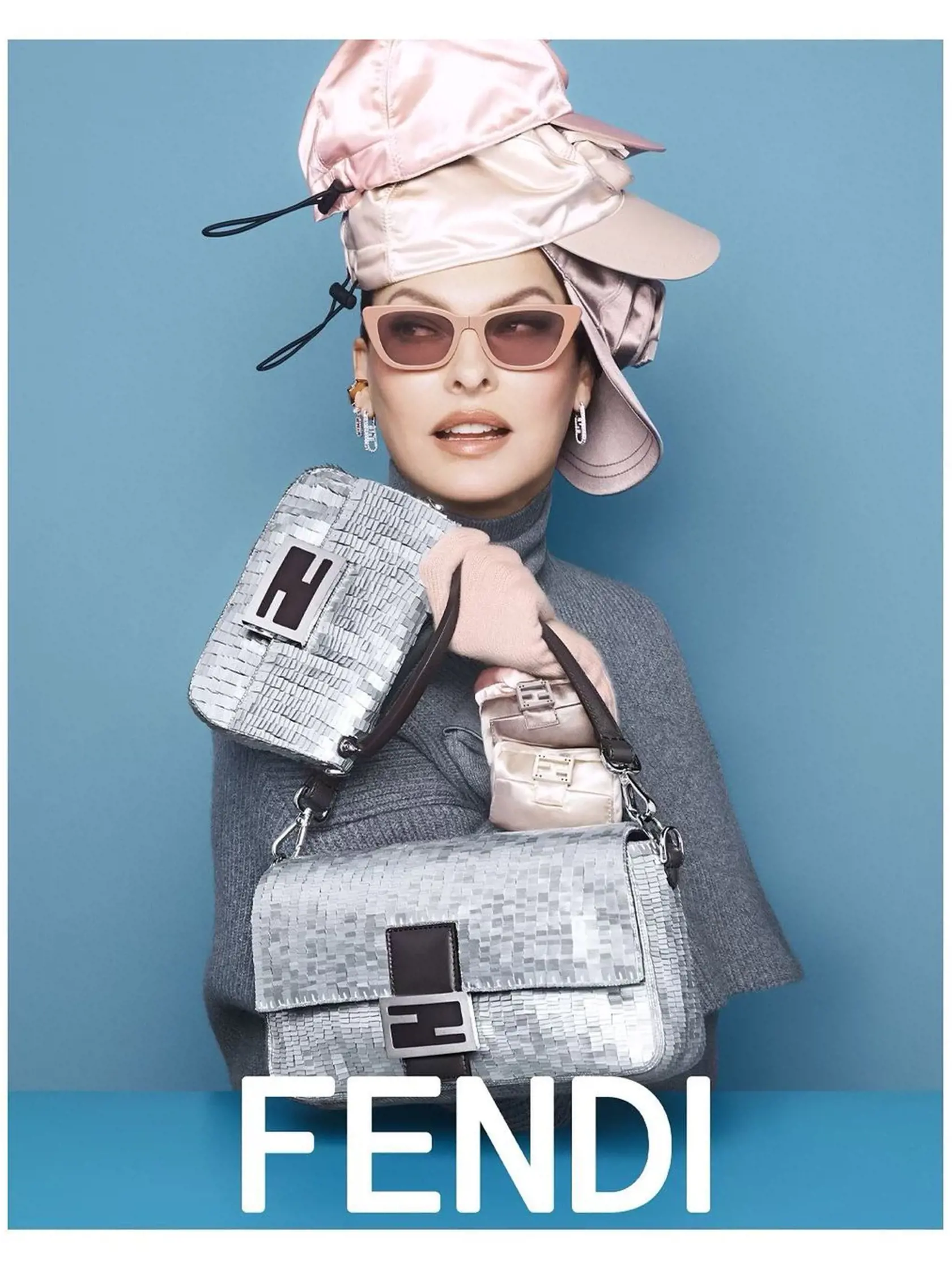 Linda Evangelista pre Ⓒ Vogue 2022.
