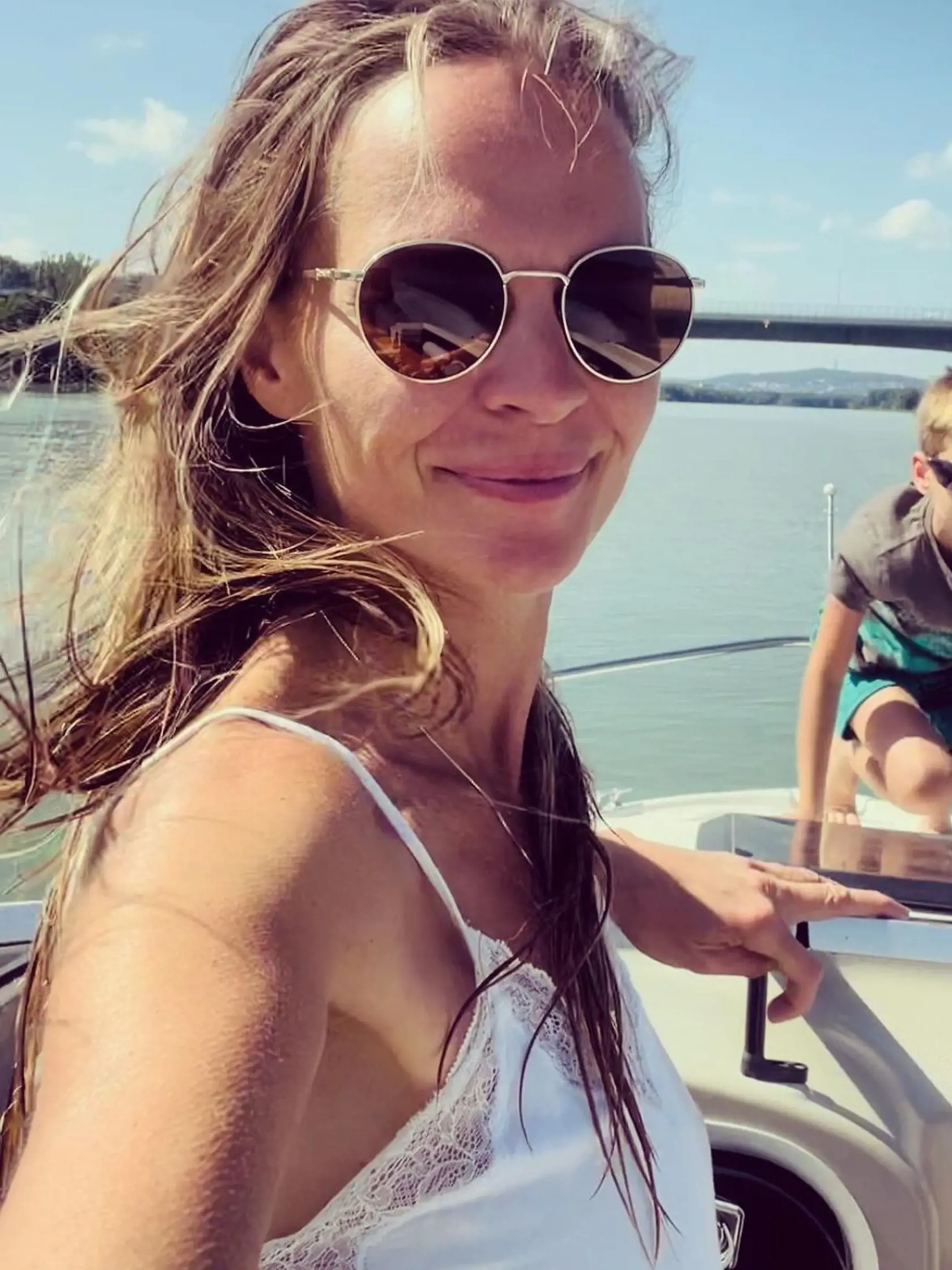 Milena Minichová so synom