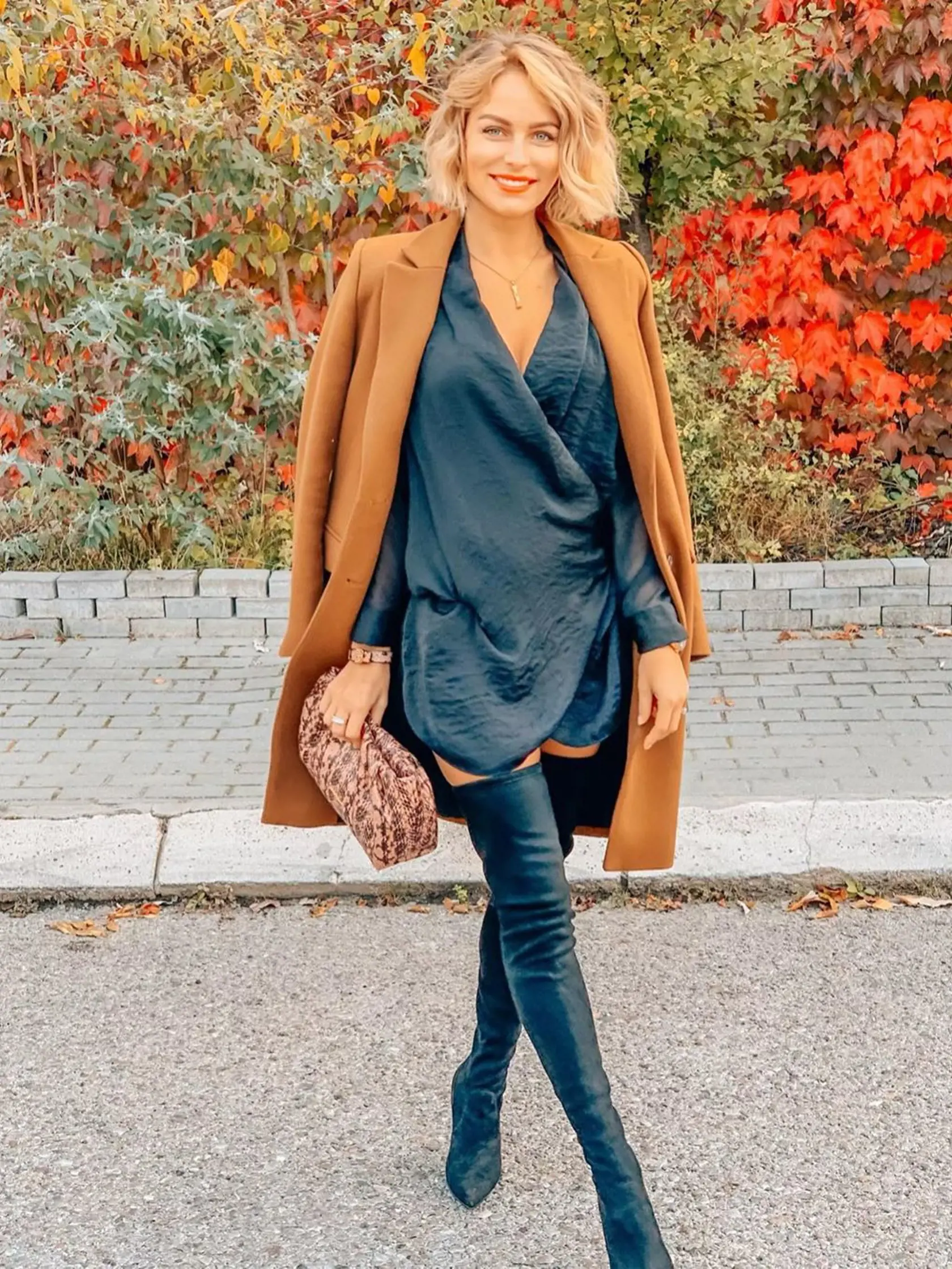 Ivanka schováva bruško pod voľným oblečením.