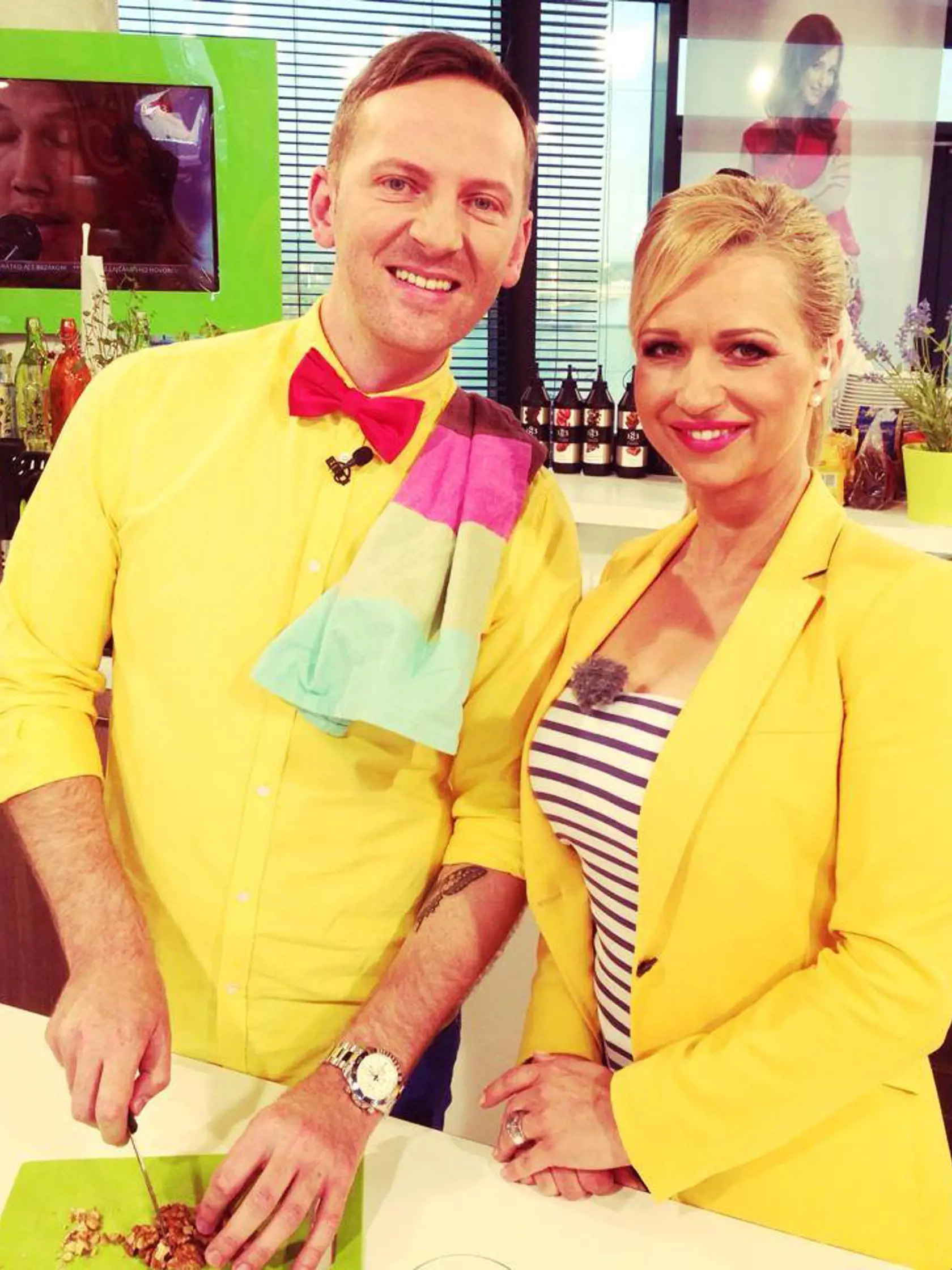 Miro Jaroš a Lenka Čviriková-Hriadelová.