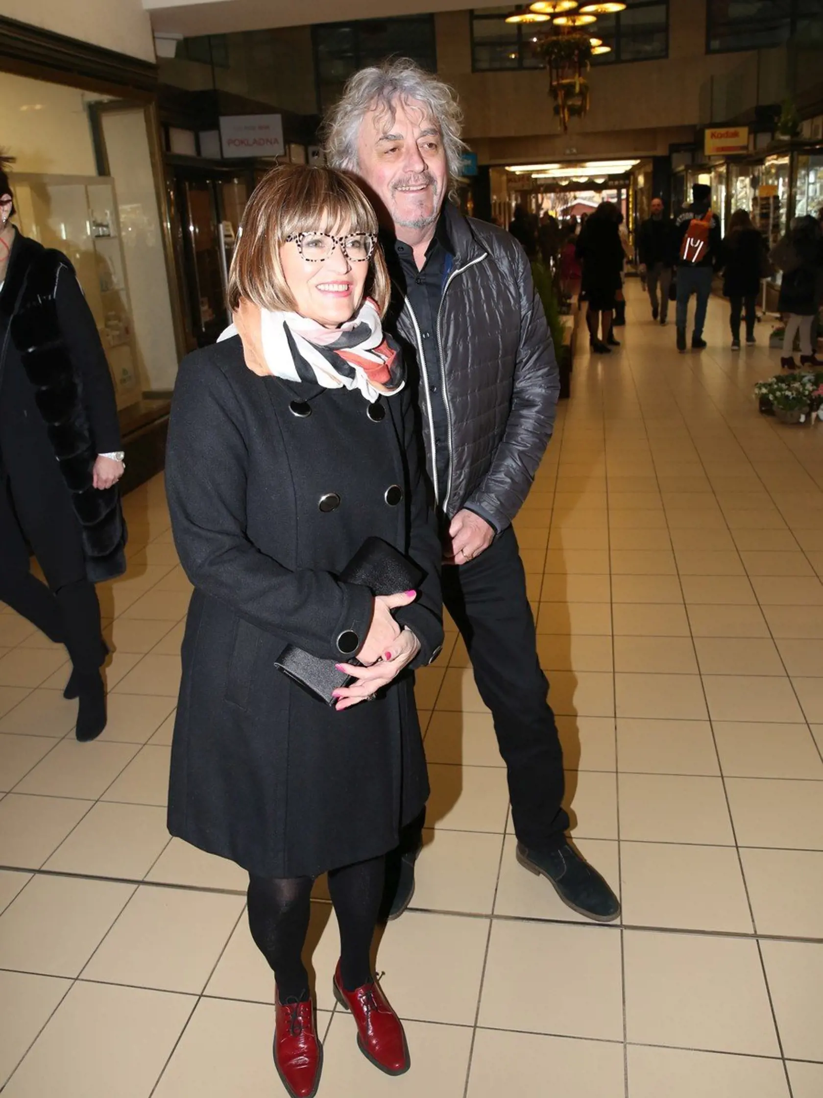 Petra Černocká s manželom Jiřím Pracným.