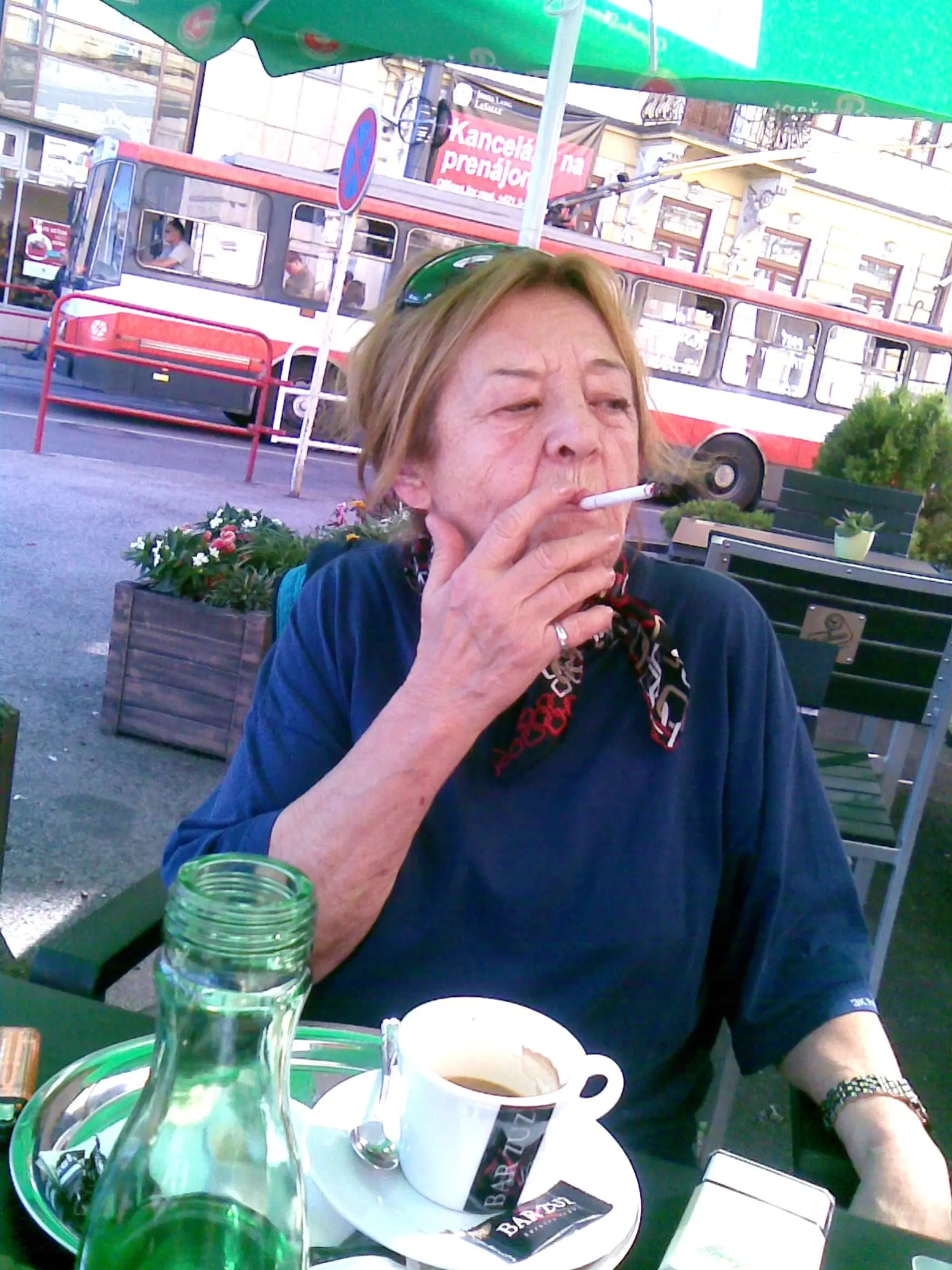 Eva Krížiková sa nevedela vzdať cigariet.