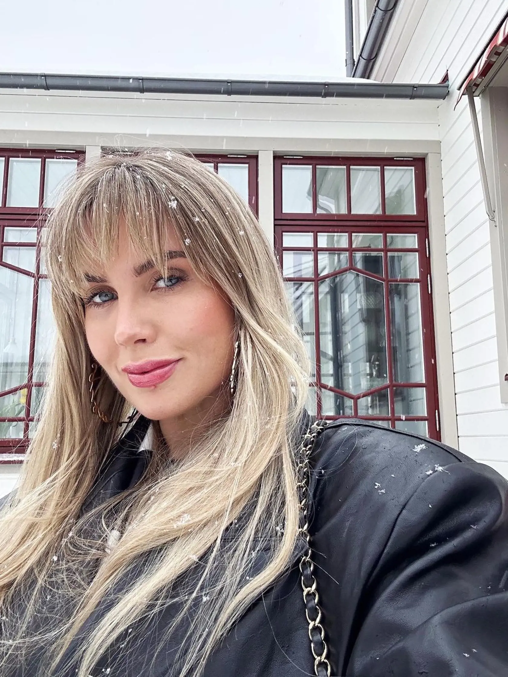 Maja Lindelof - Štýlová ofina jej pristane, čo?