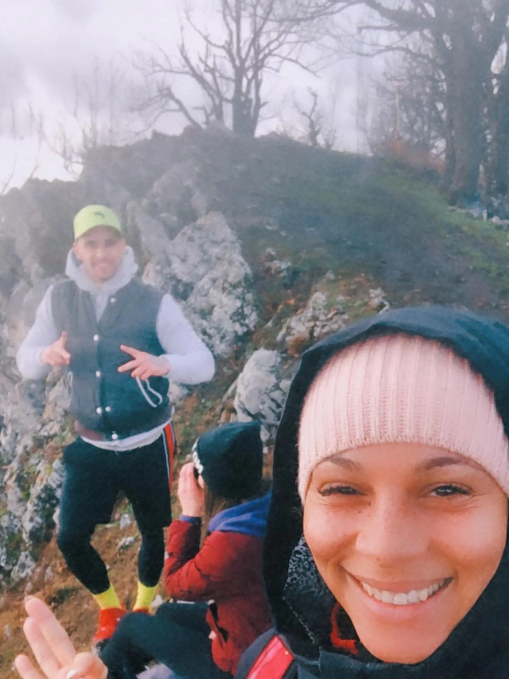 Tina s priateľmi