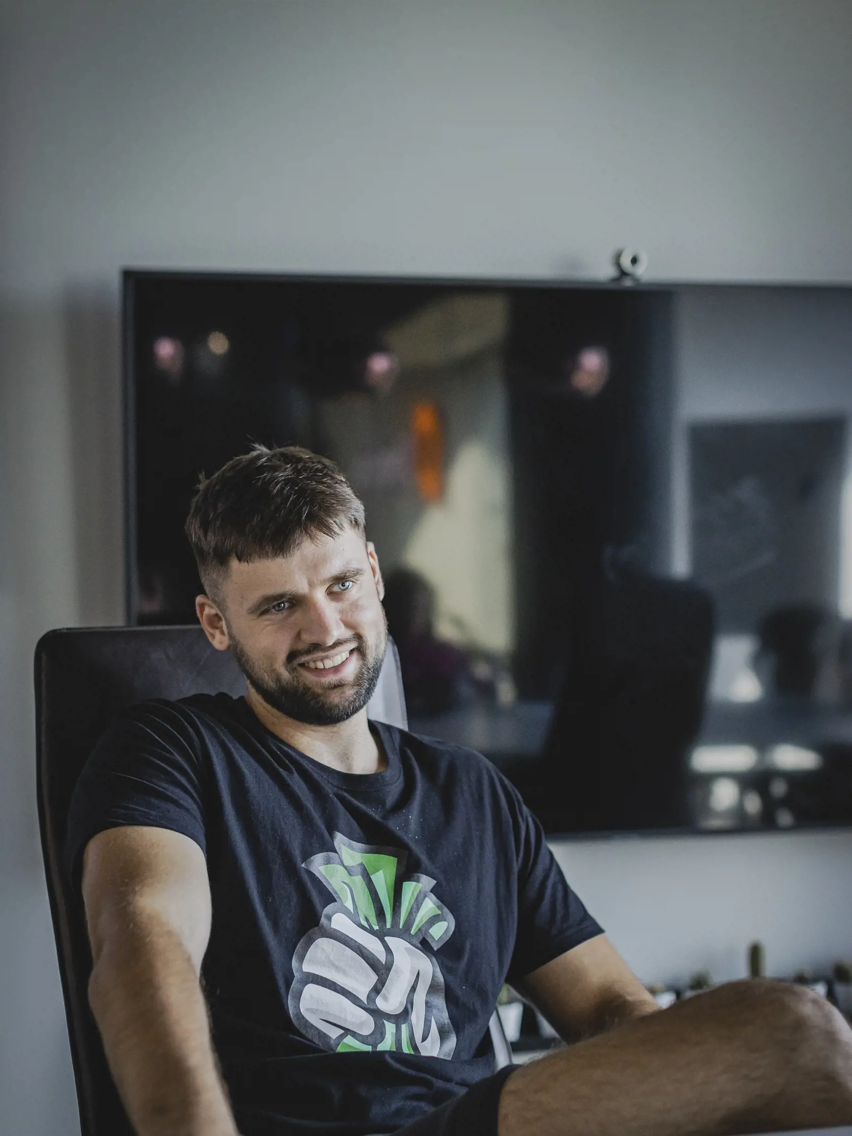 Na snímke Filip Sulík, zakladateľ a front-end developer v spoločnosti Youdare.
