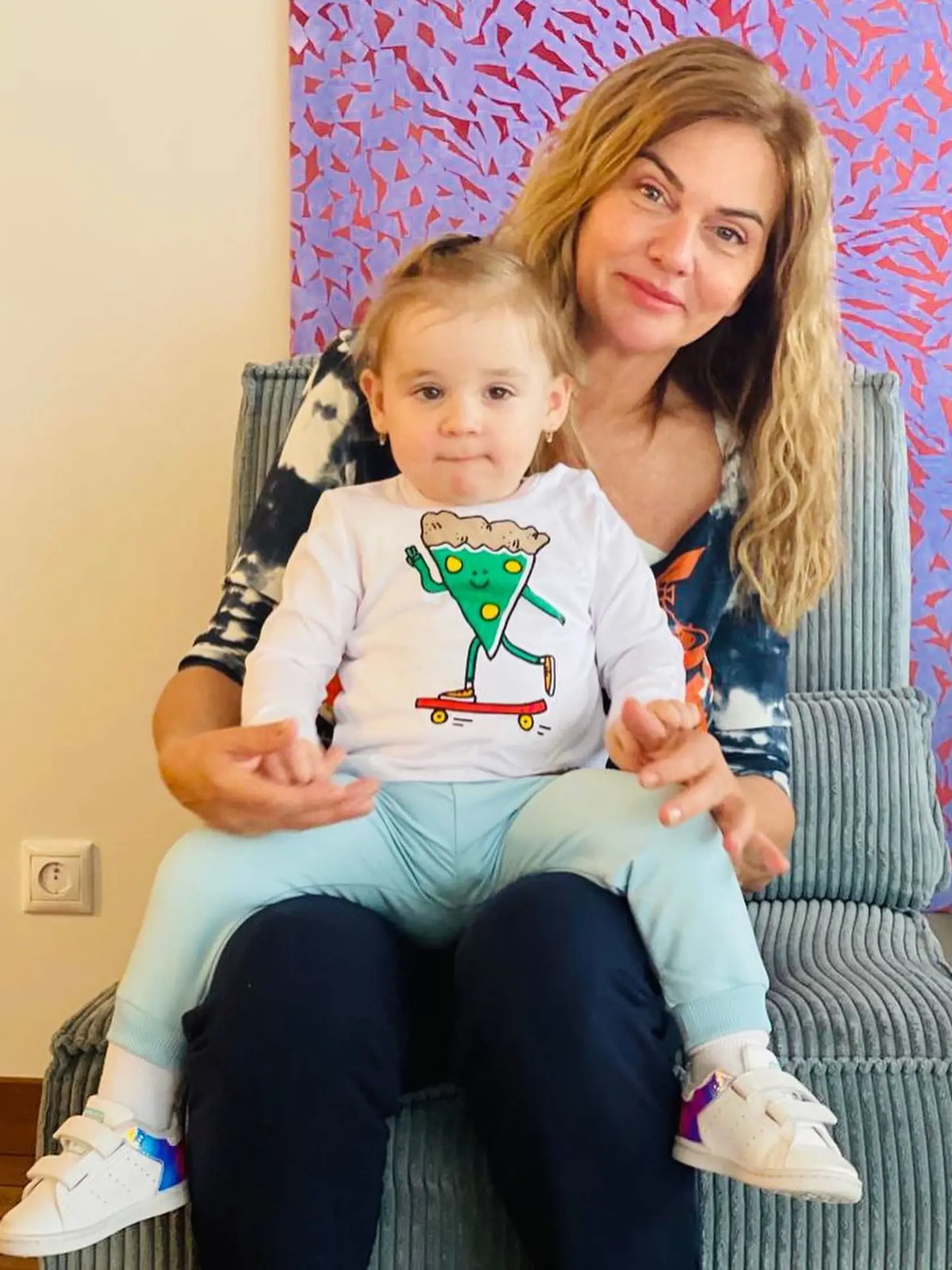 Monika Beňová s dcérou Leou.