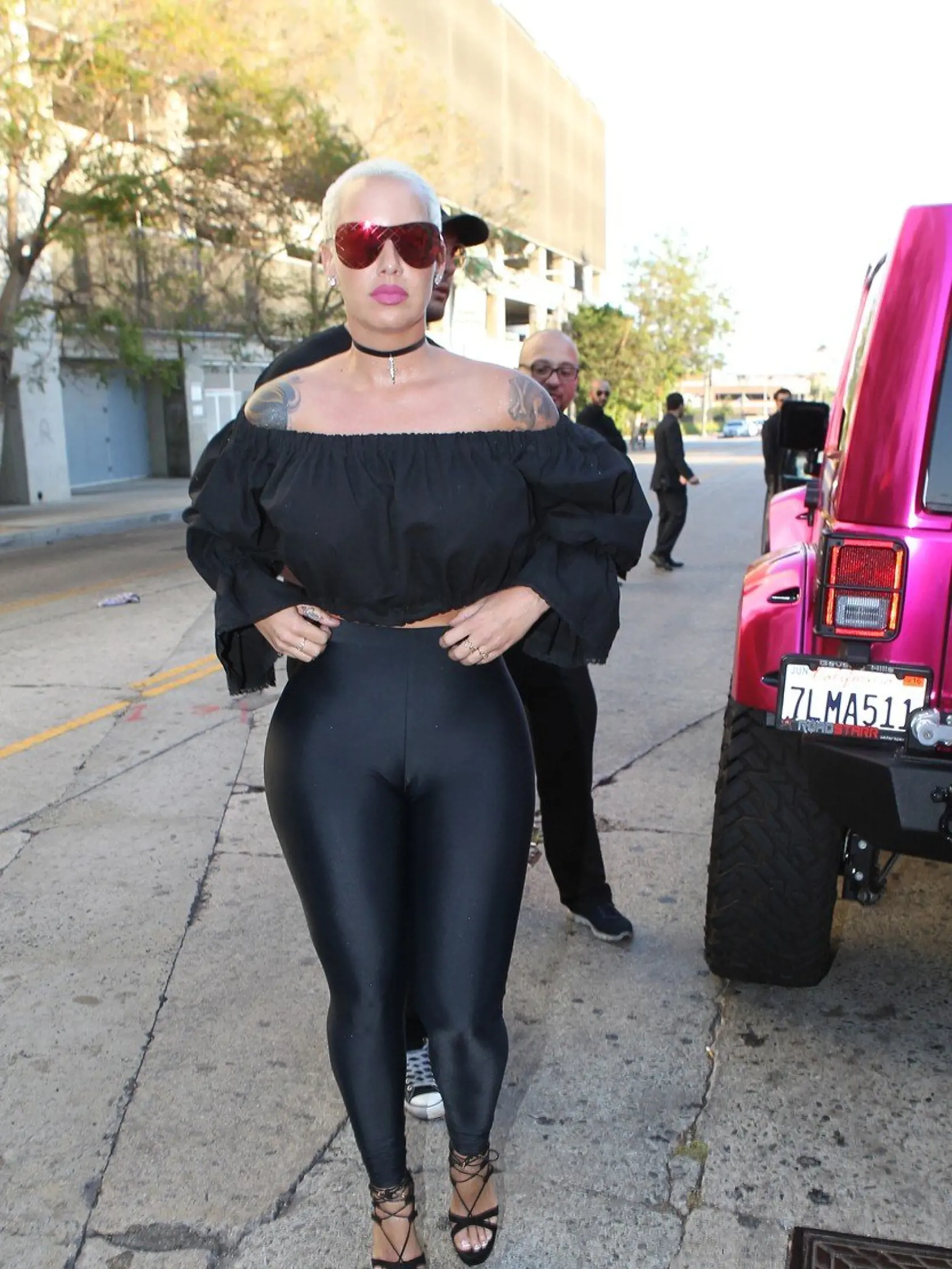 Modelka a herečka z USA Amber Rose. Toto nepotrebuje komentár.
