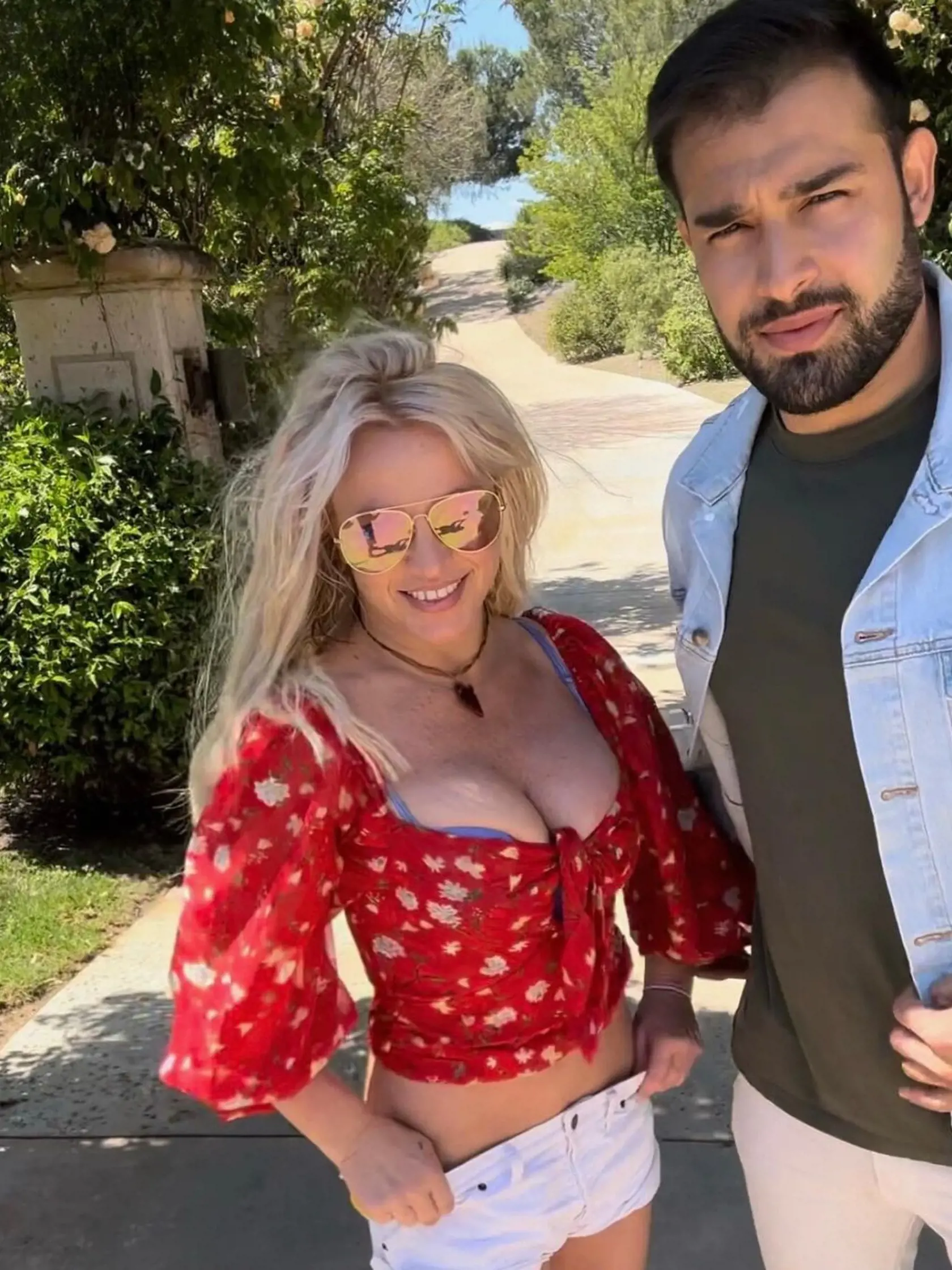 23. jún 2023: Posledný záber s manželom, ktorý Britney zverejnila na Instagrame.