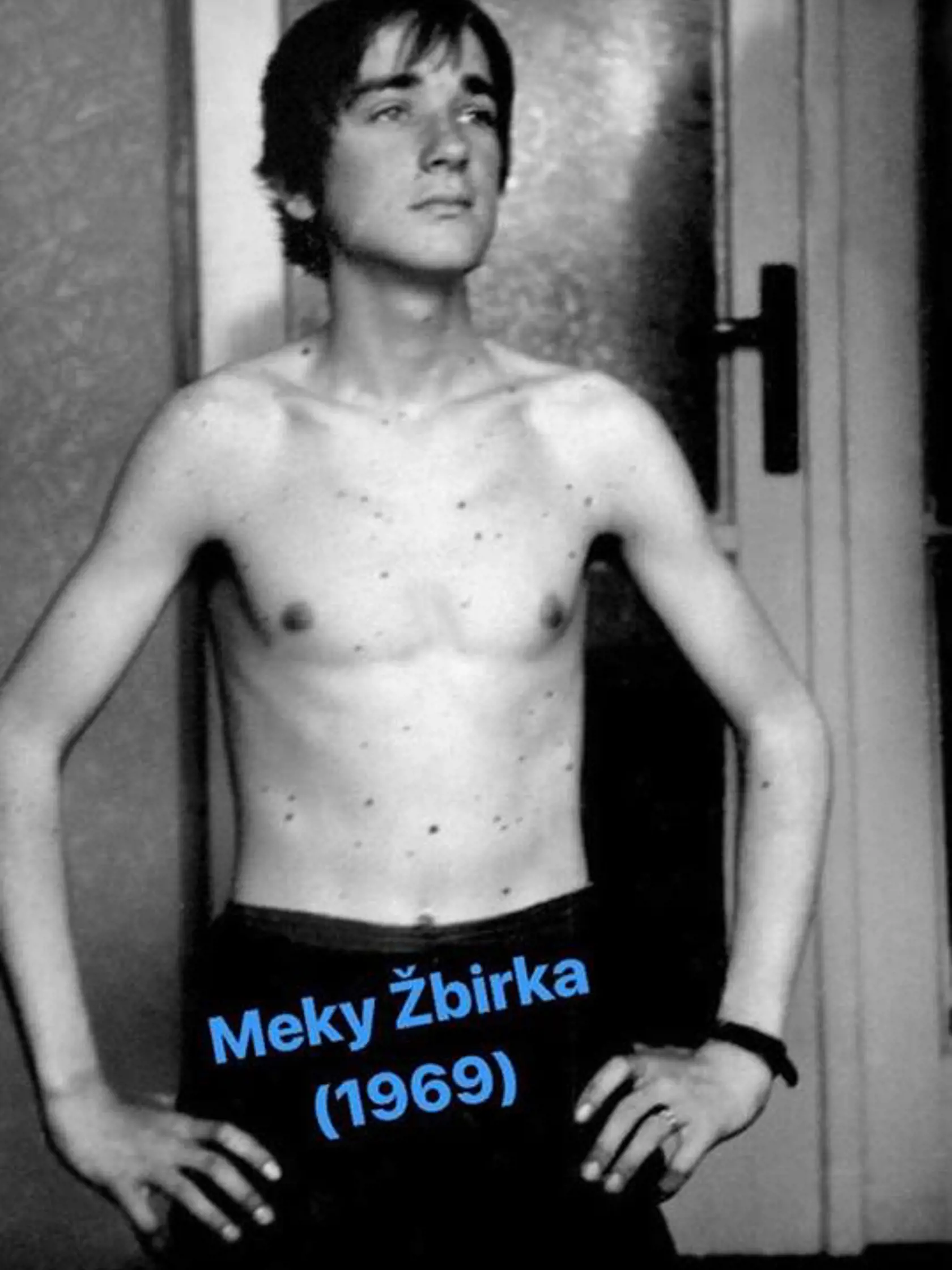 Mladý Meky na snímke z roku 1969. Mal vtedy 17 rokov.
