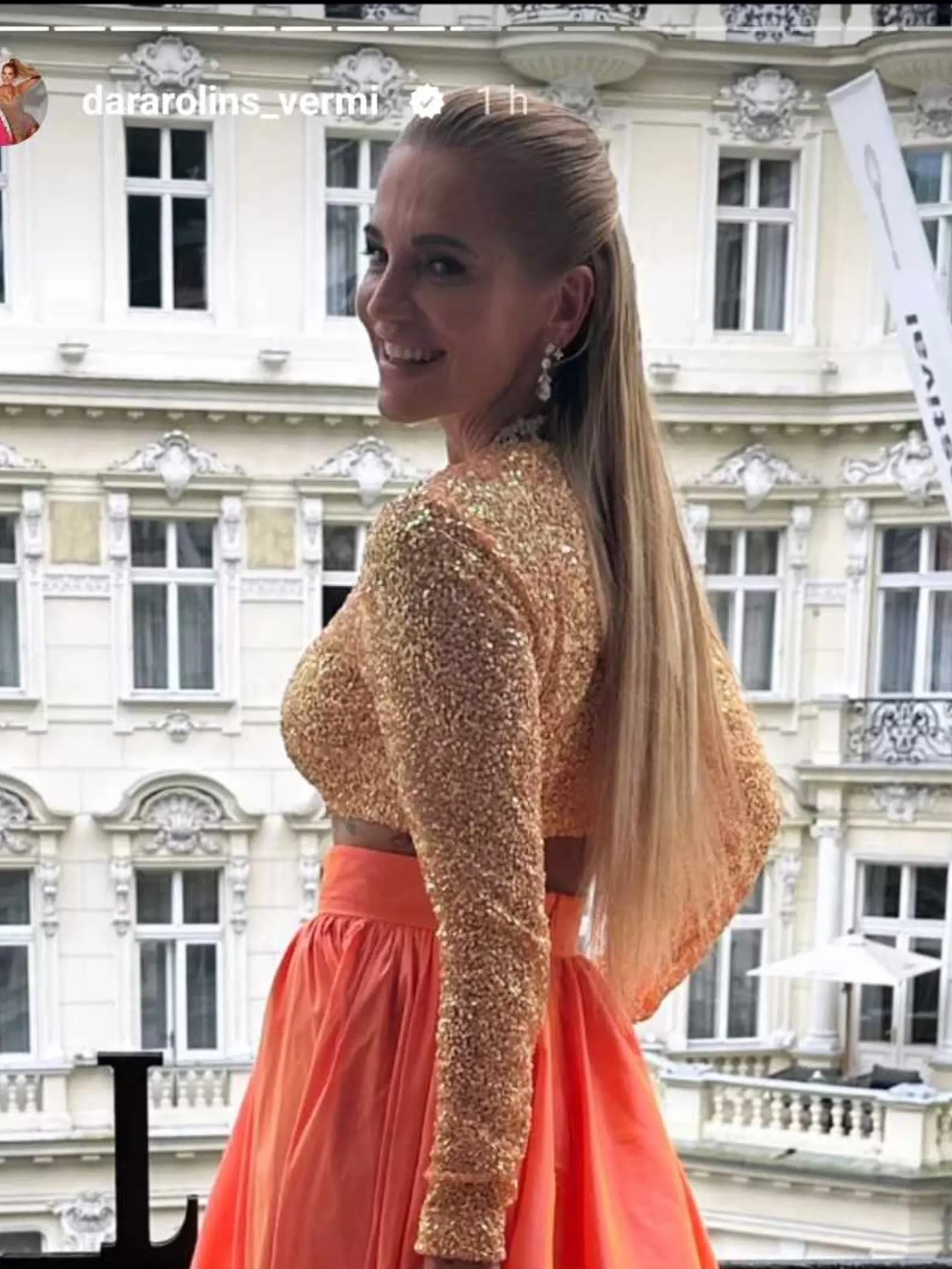 O Daru sa postaral tím vizážistov a stylistov.