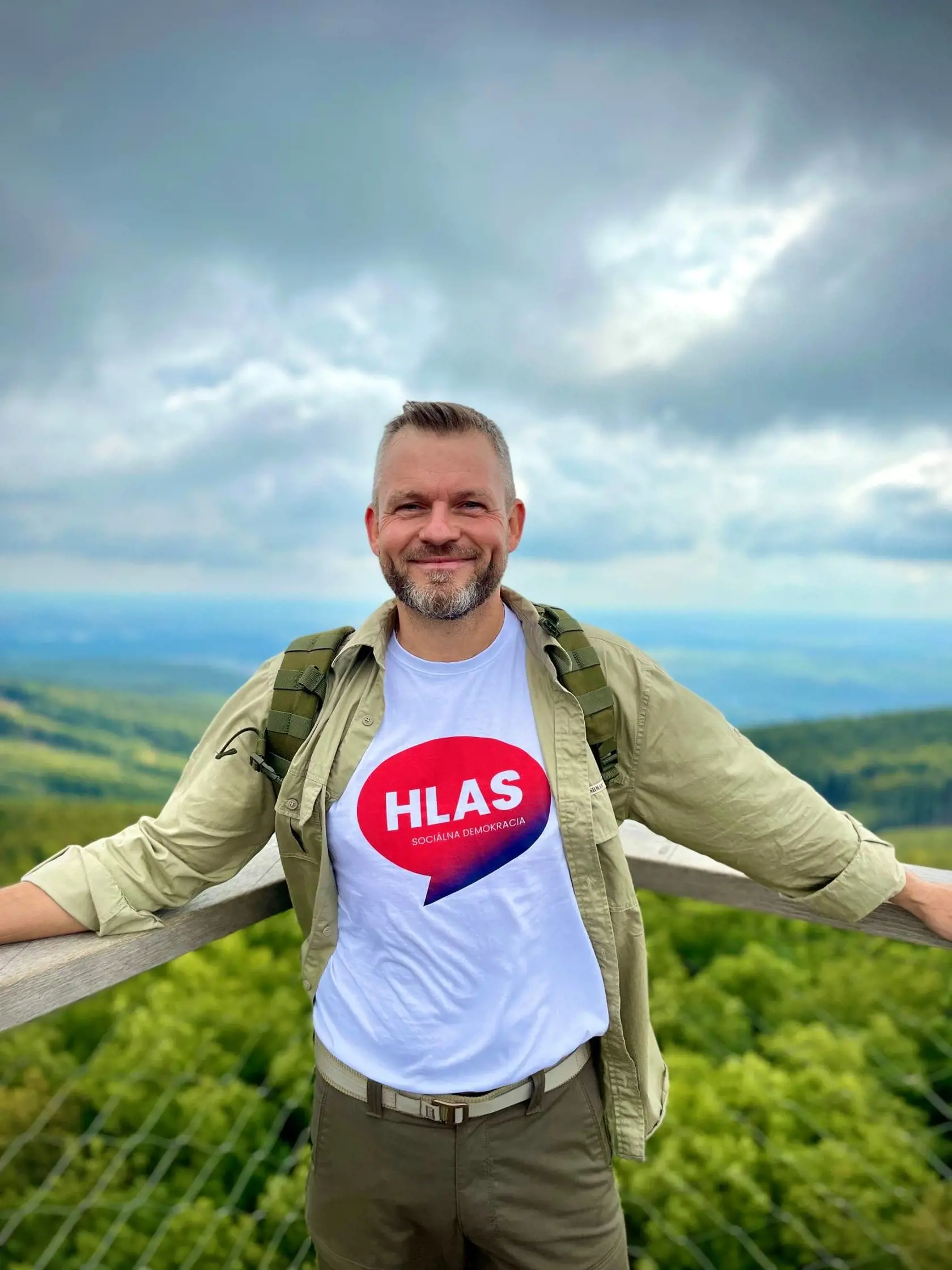 Peter Pellegrini vo Veľkej Homoľi.