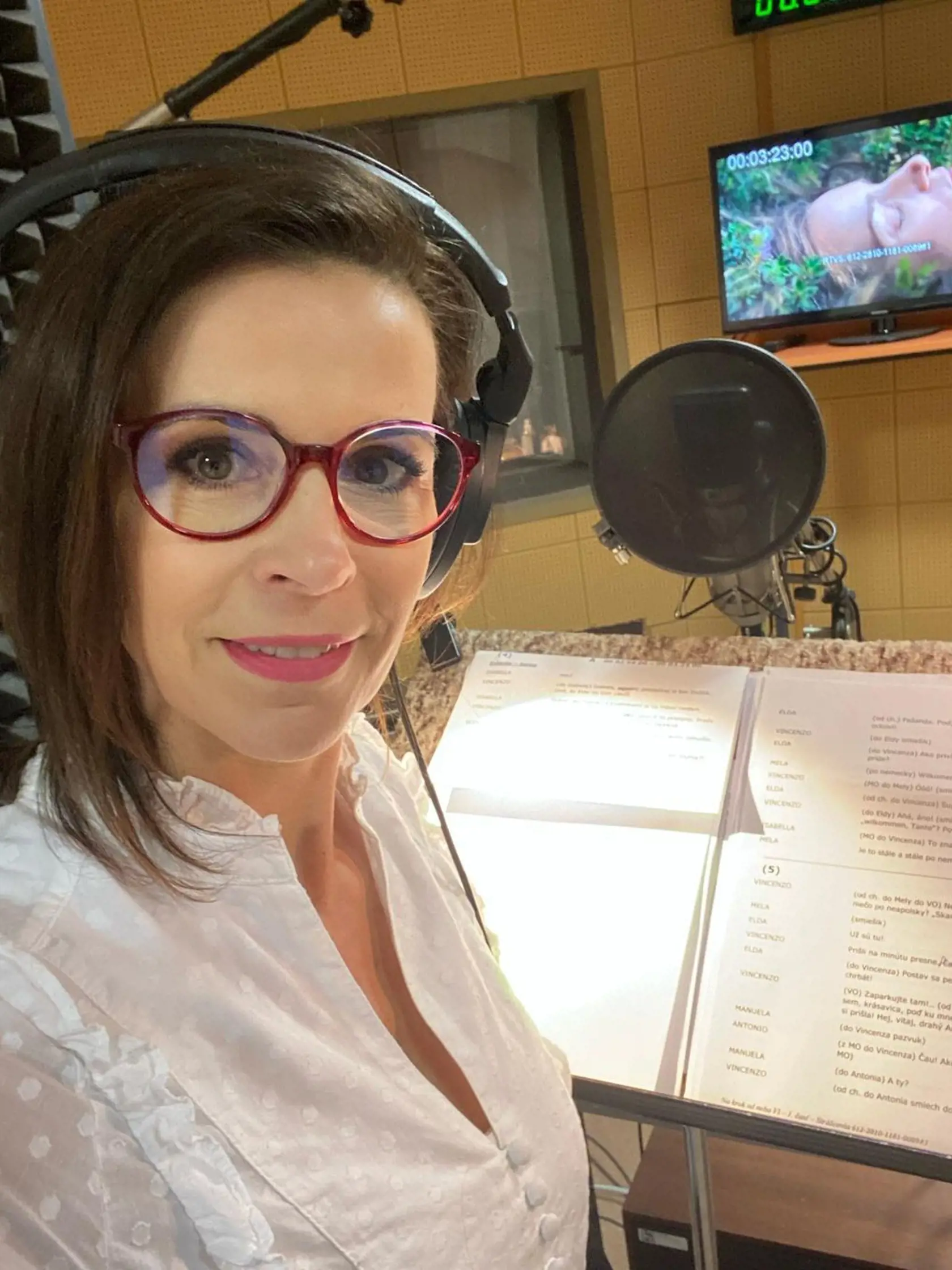 Gabika Škrabáková sa venuje aj dabingu.