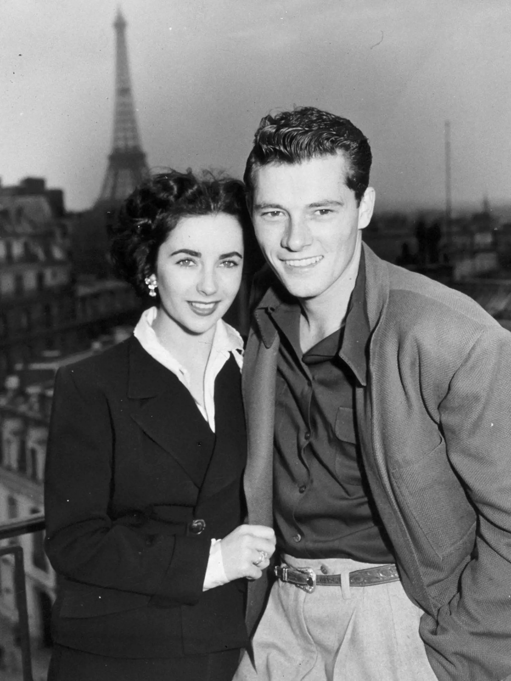ELIZABETH TAYLOR - NICHOLAS CONRAD "NICKY" JR. HILTON., Image: 137070555, License: Rights-managed, Restrictions: Editorial Use only, Model Release: no, Credit line: Profimedia, Album