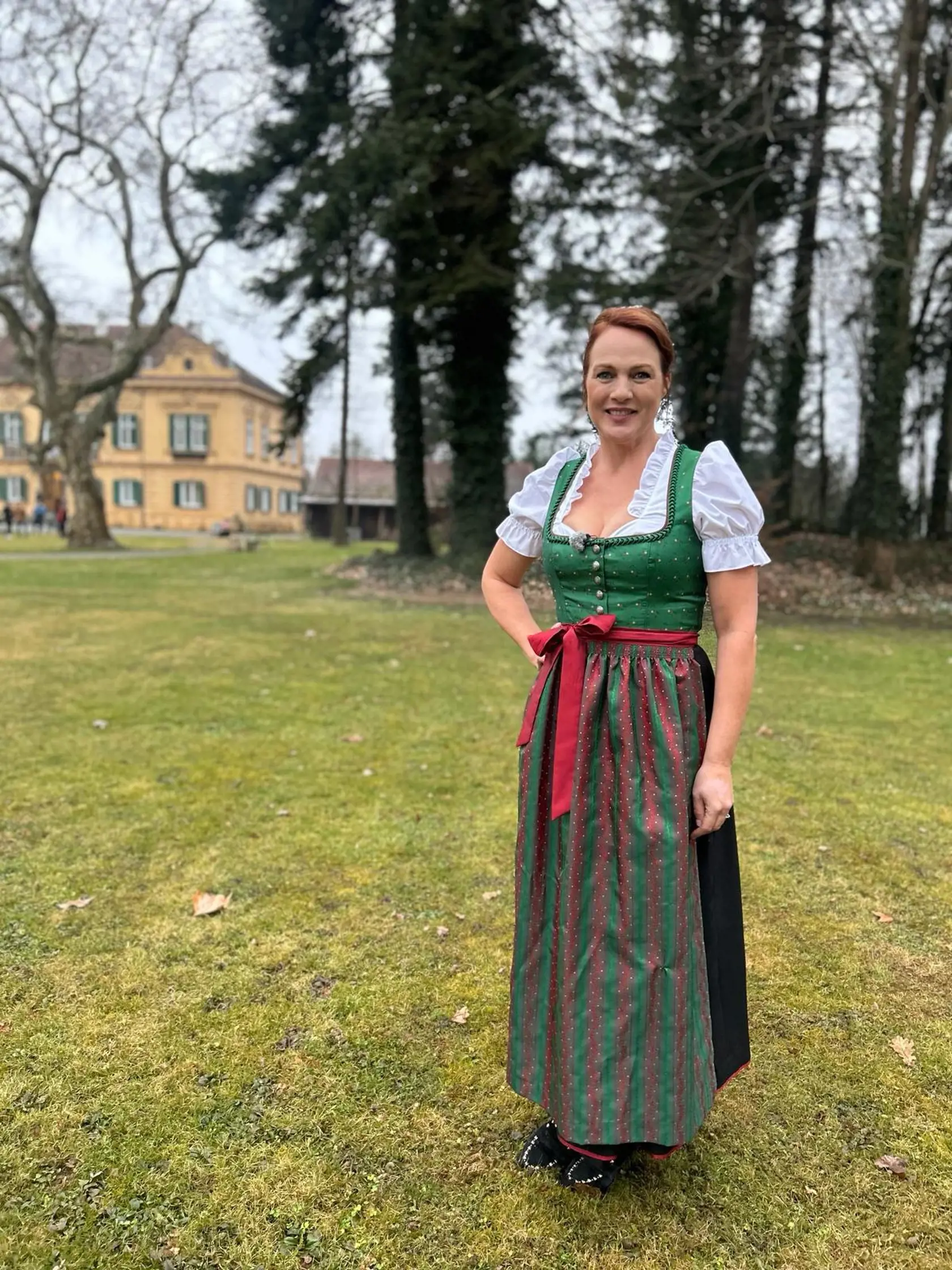 Adriana Poláková ukázala svoj kaštieľ v Burgau.