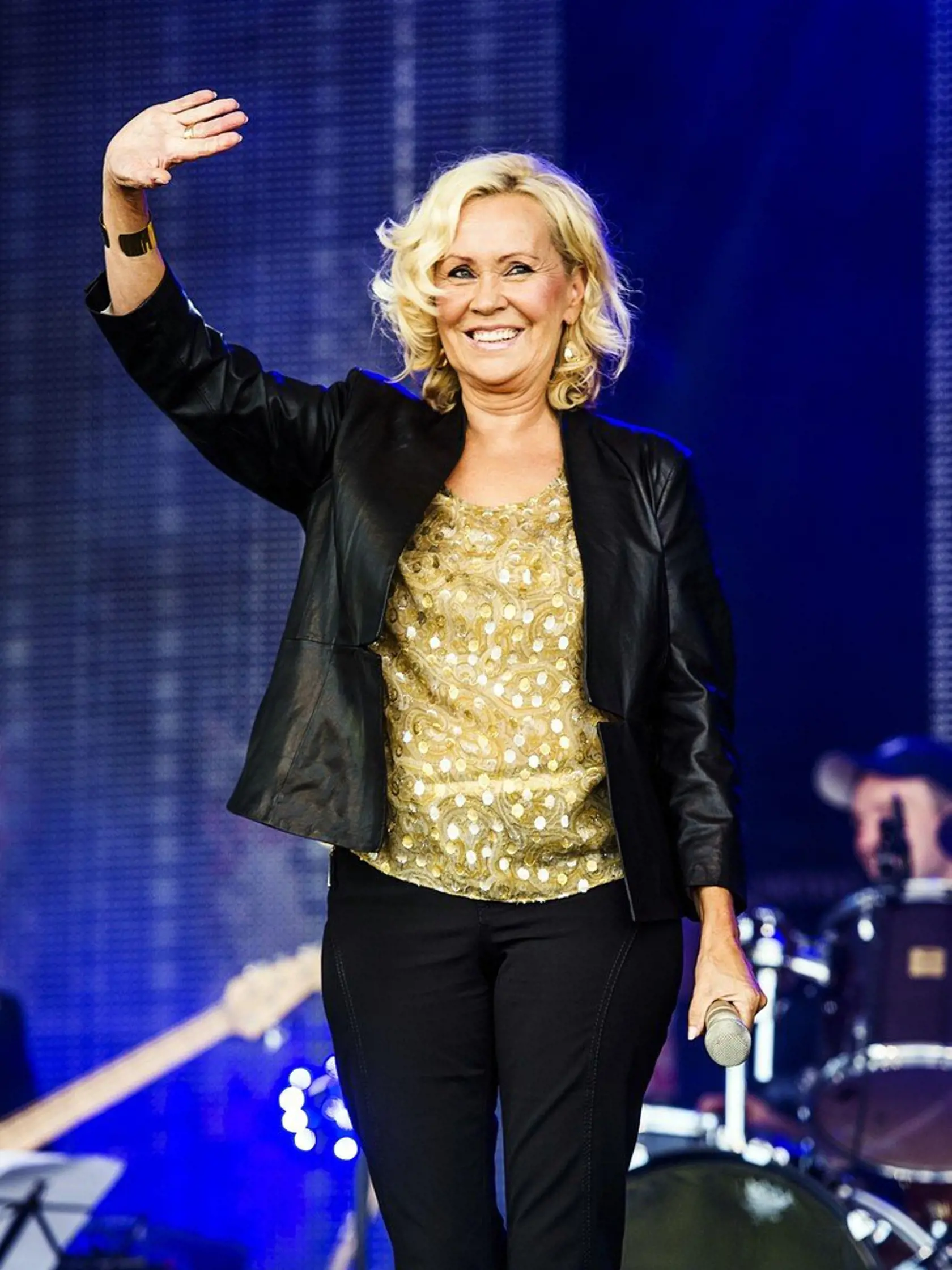 Agnetha Faltskog  Stockholm Pride 2013, Sweden - 01 Aug 2013  ABBA's Agnetha Faltskog attends Stockholm Pride, Scandinavia, Image: 236130893, License: Rights-managed, Restrictions: , Model Release: no, Credit line: Profimedia, TEMP Shutterstock