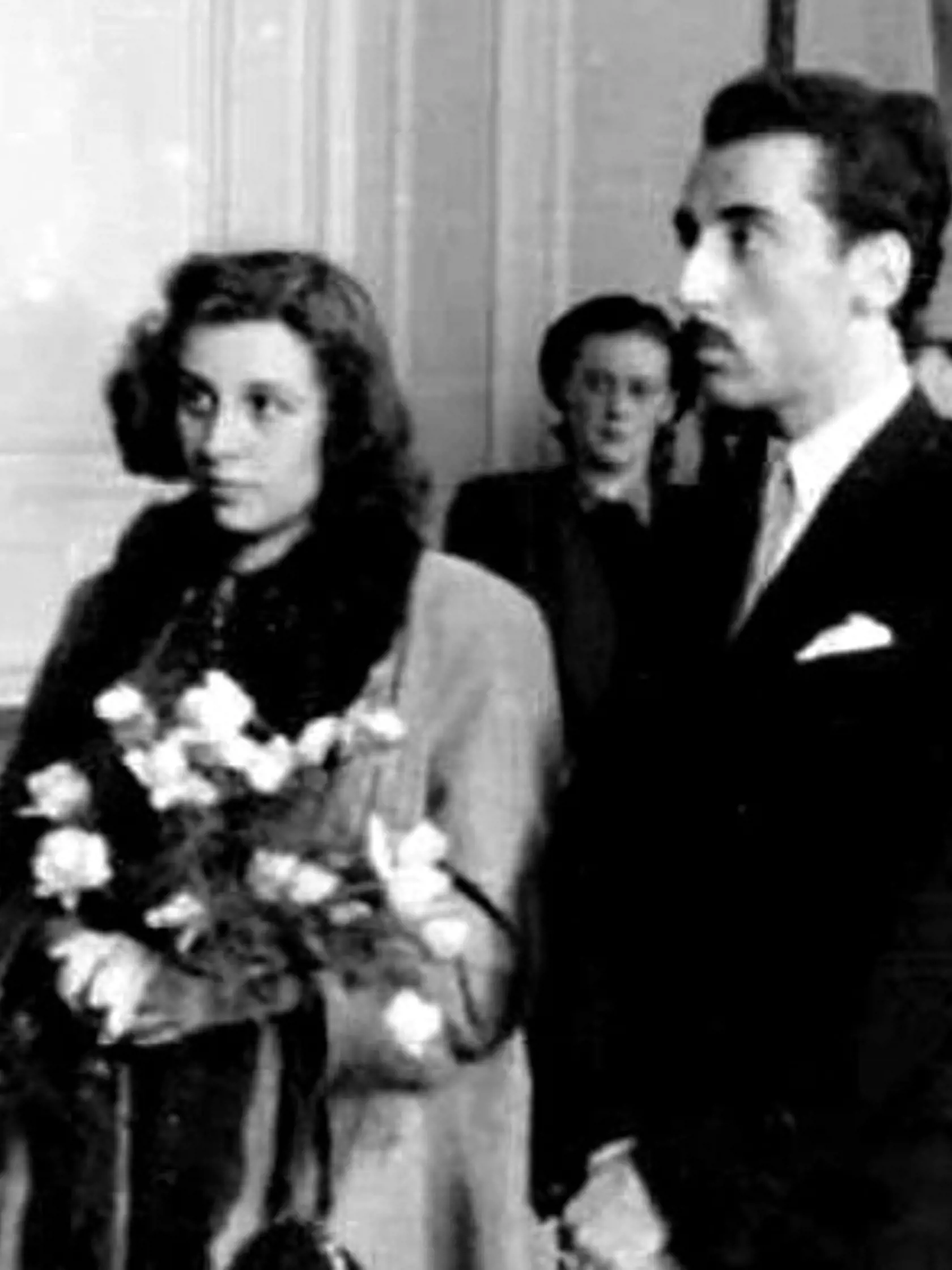 Stella Zázvorková a MIloš Kopecký ako manželia.