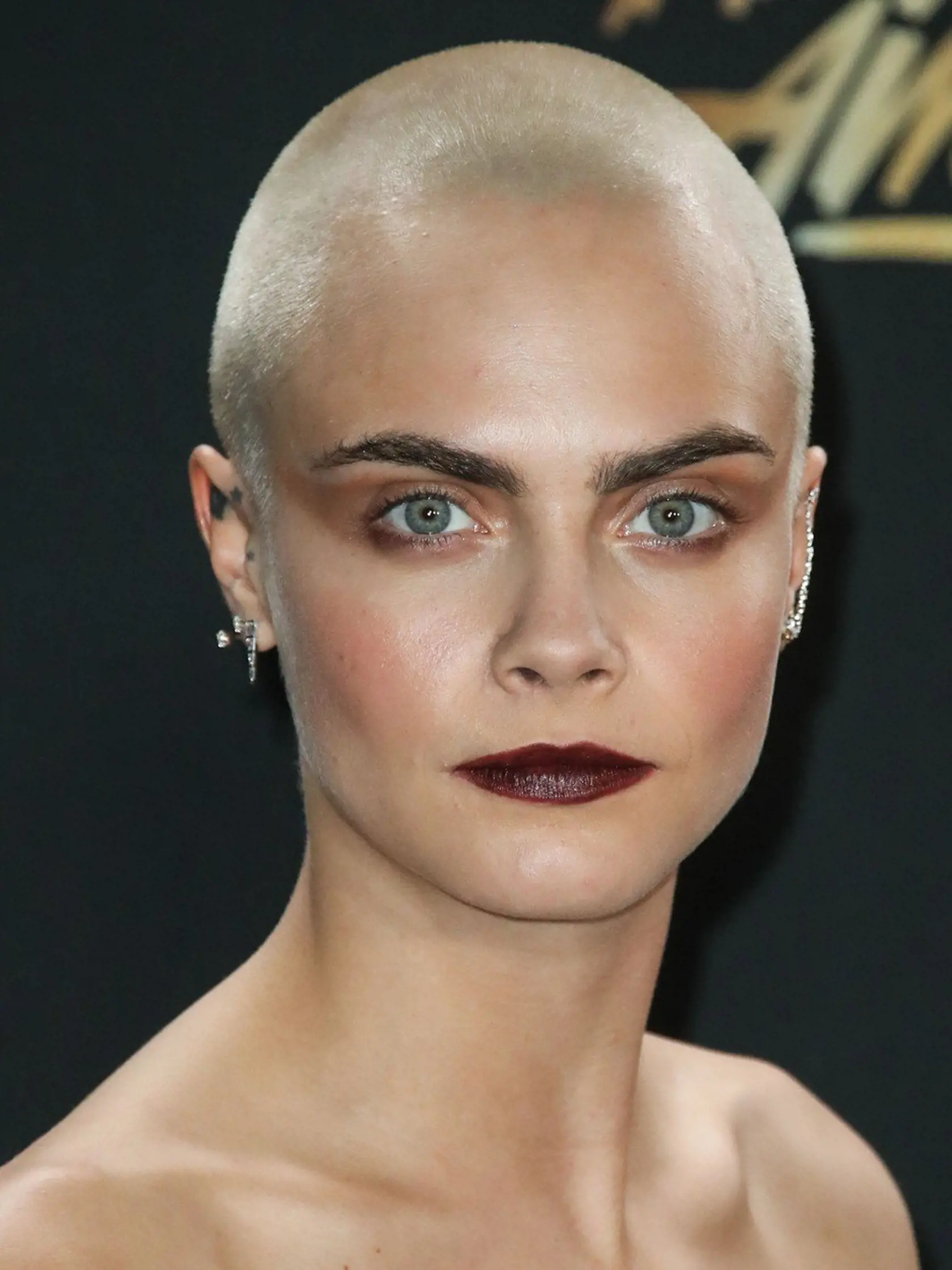 LOS ANGELES, CA, USA - MAY 07: Actress Cara Delevingne wearing a Saint Laurent dress and boots arrives at the 2017 MTV Movie And TV Awards held at The Shrine Auditorium on May 7, 2017 in Los Angeles, California, United States. (Photo by Xavier Collin/Image Press Agency/Splash News) Pictured: Cara Delevingne, Image: 331673267, License: Rights-managed, Restrictions: -ALLCOUNTRY, Model Release: no, Credit line: Profimedia, Splash