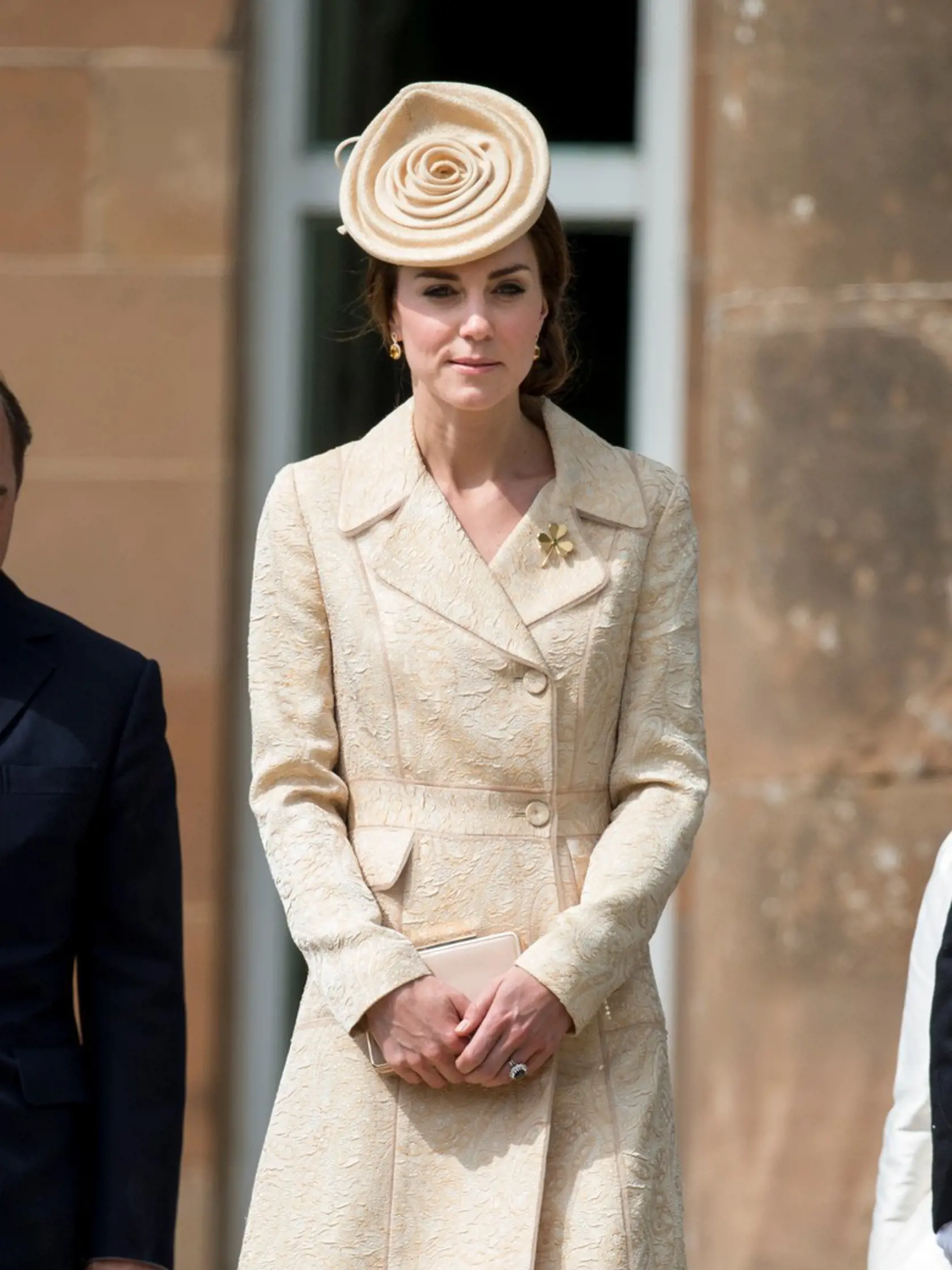 14 June 2016.  Catherine, Duchess of Cambridge & Prince William, Duke of Cambridge attend The Secretary Of State For Northern Ireland's Garden Party at Hillsborough Castle, Belfast, Northern Ireland, UK., Image: 290577345, License: Rights-managed, Restrictions: , Model Release: no, Credit line: Profimedia, Goff Photos