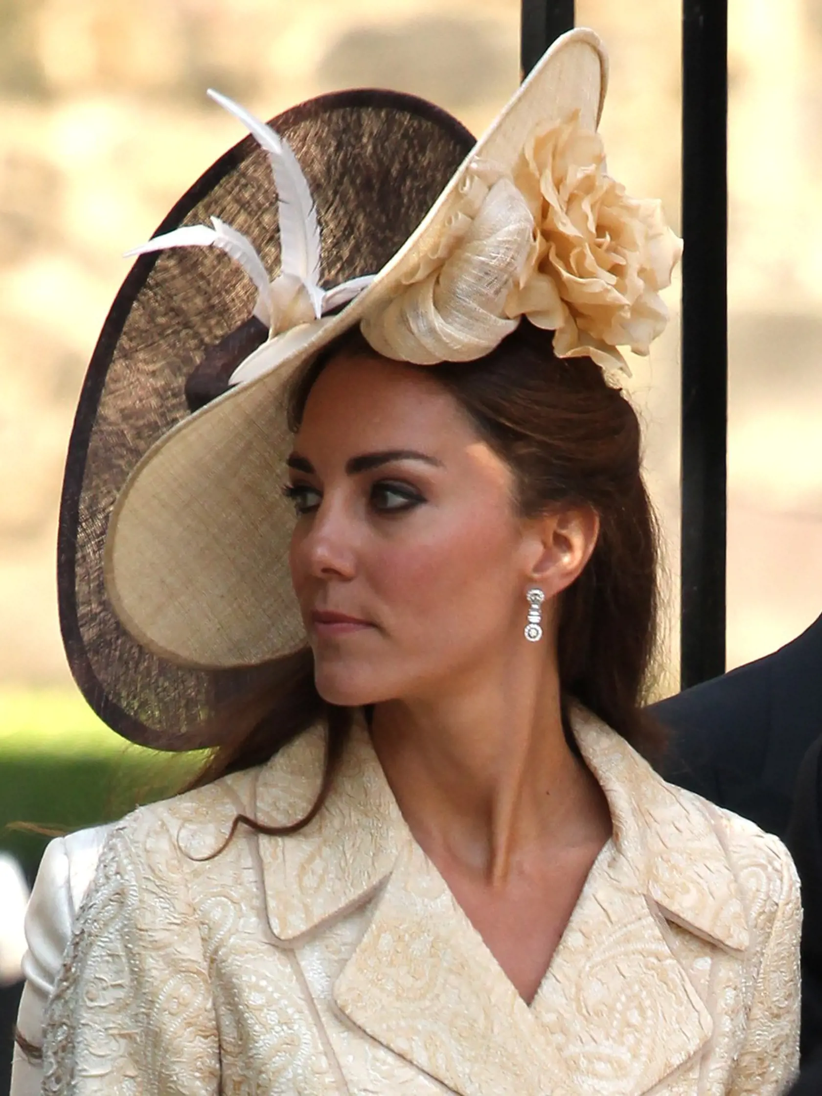 30th July 2011. The Wedding of Zara Phillips and MIke Tindall at Canongate Kirk The Royal Mile Edinburgh Scotland.  Here, Catherine, The Duchess of Cambridge, Image: 97967398, License: Rights-managed, Restrictions: , Model Release: no, Credit line: Profimedia, Goff Photos