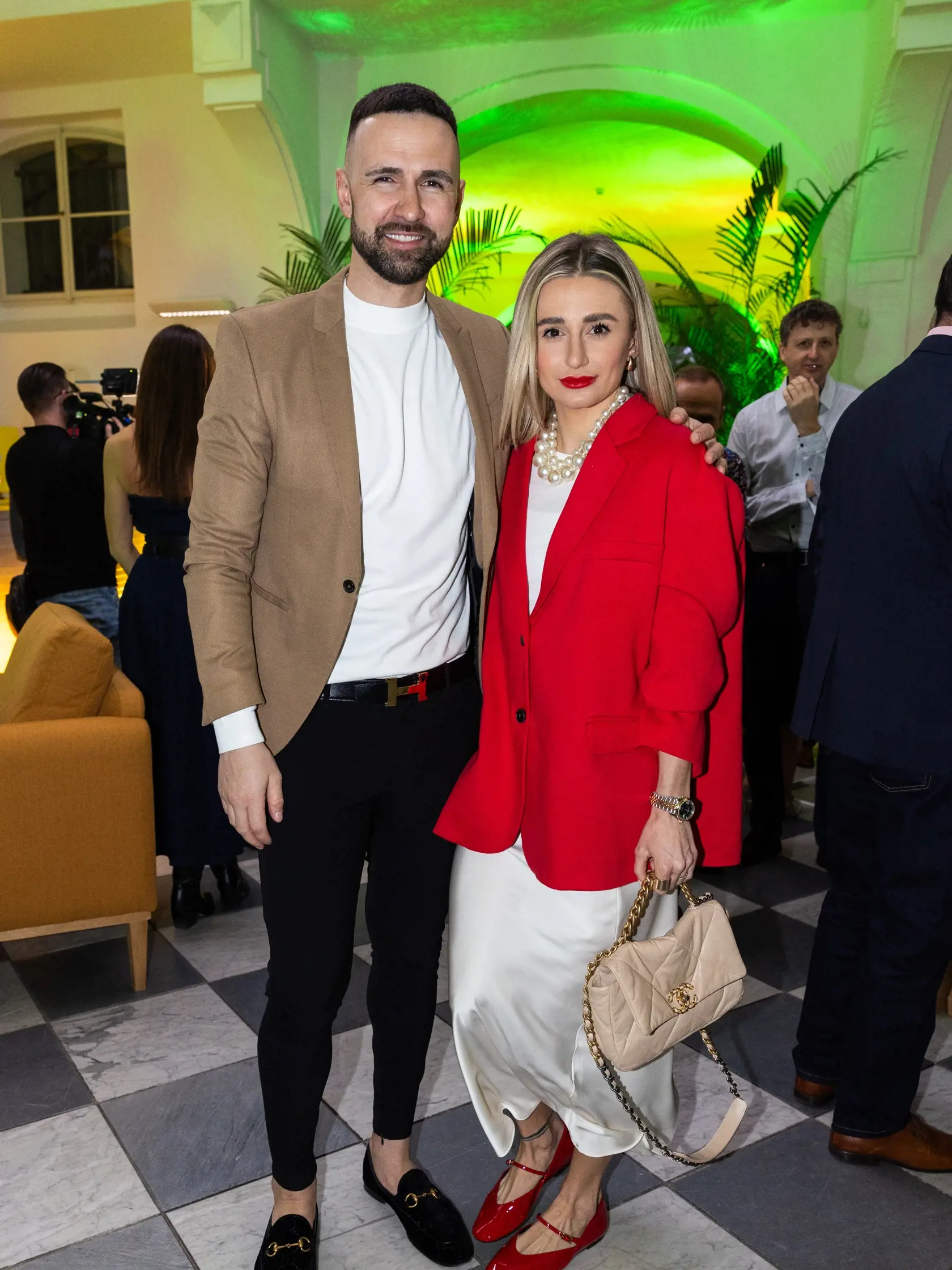  Na snímke influencerka Tatiana Židekokvá s manželom