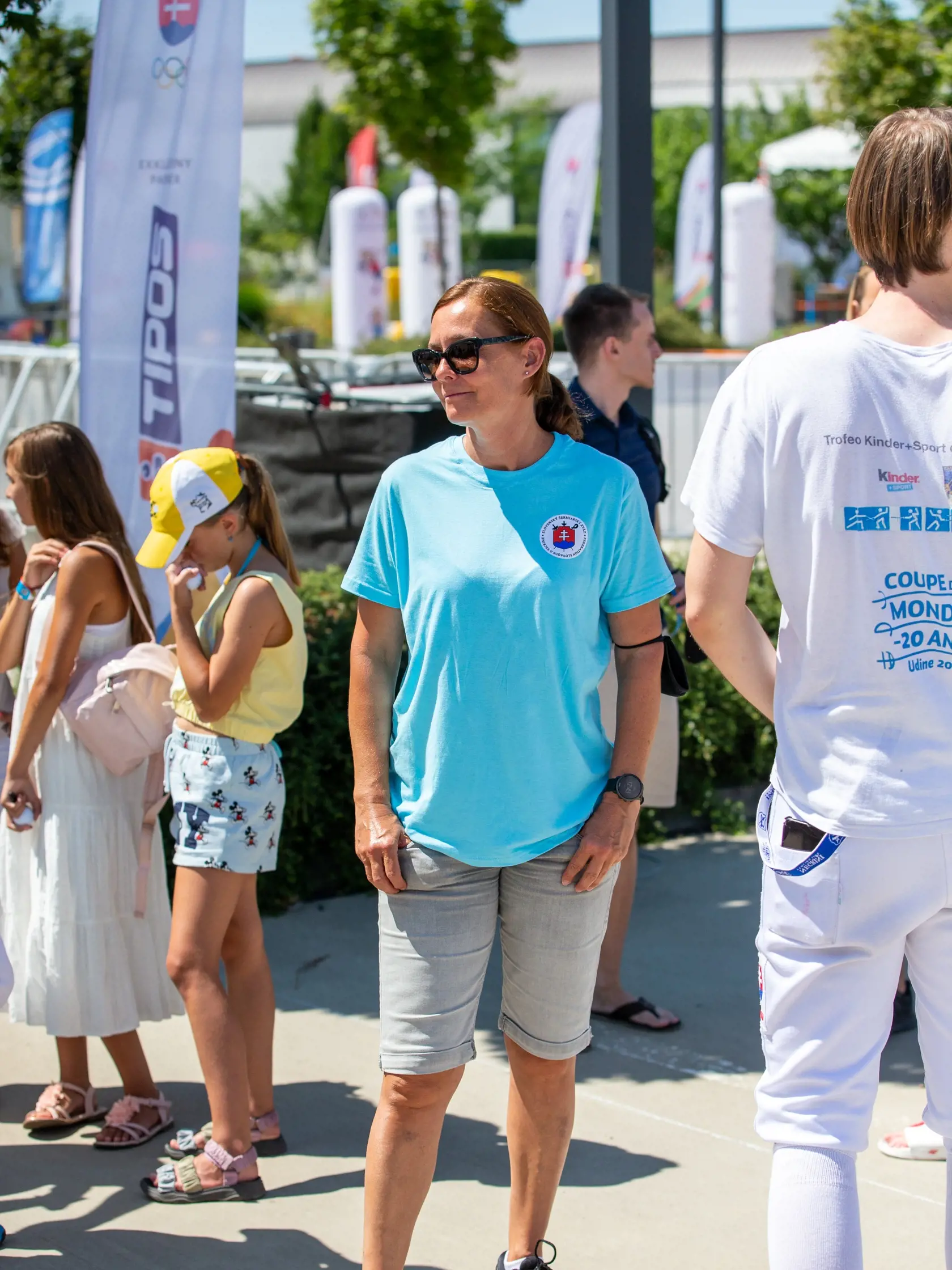Olympijský festival “ TOKYO 2020” v areály športového strediska v Šamoríne, kde privítali slovenských mediajlistov. Na snímke je Romana Tabák. 