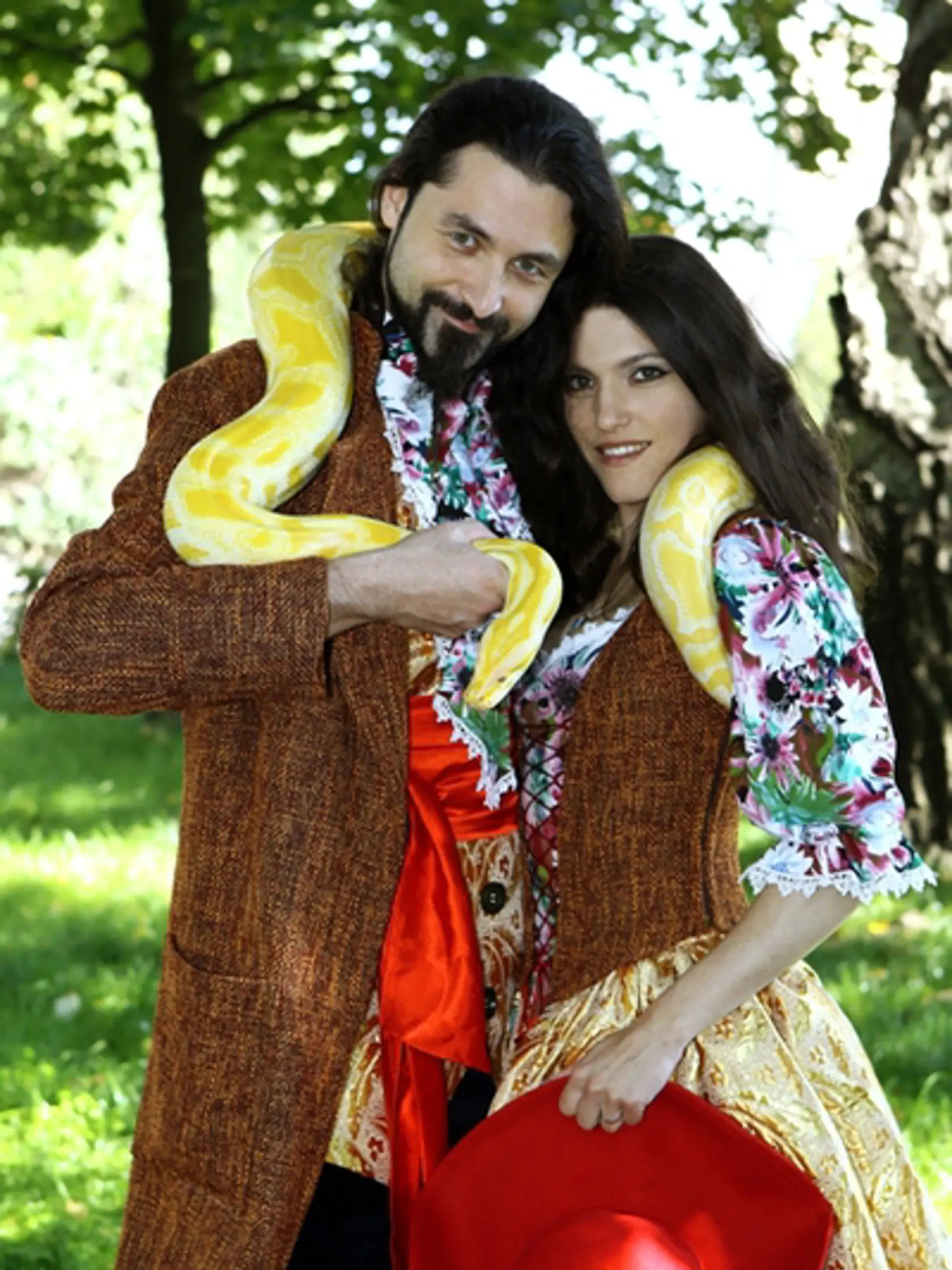 DUO ARATRON ASPIS
Kristína a Igor ukázali
v šou nezvyčajné fakírske
umenie.