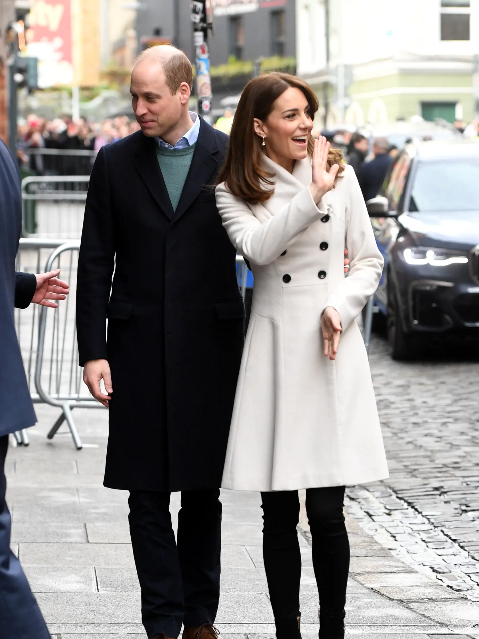 Vojvodkyňa Kate a princ William na svojom írskom turné.