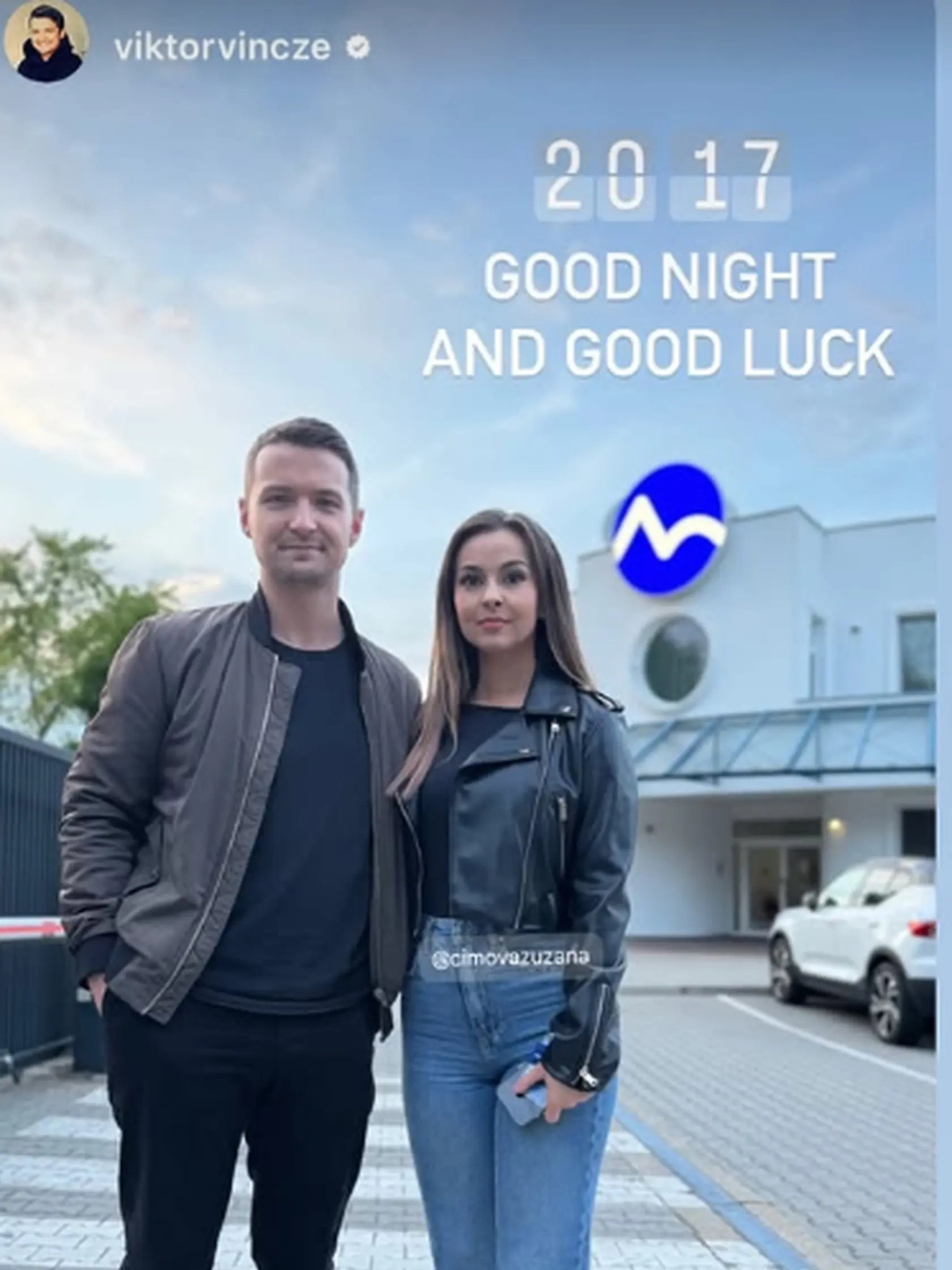 Posledná FOTO pred Markíza: Viktor Vincze a Zuzana Čimová.