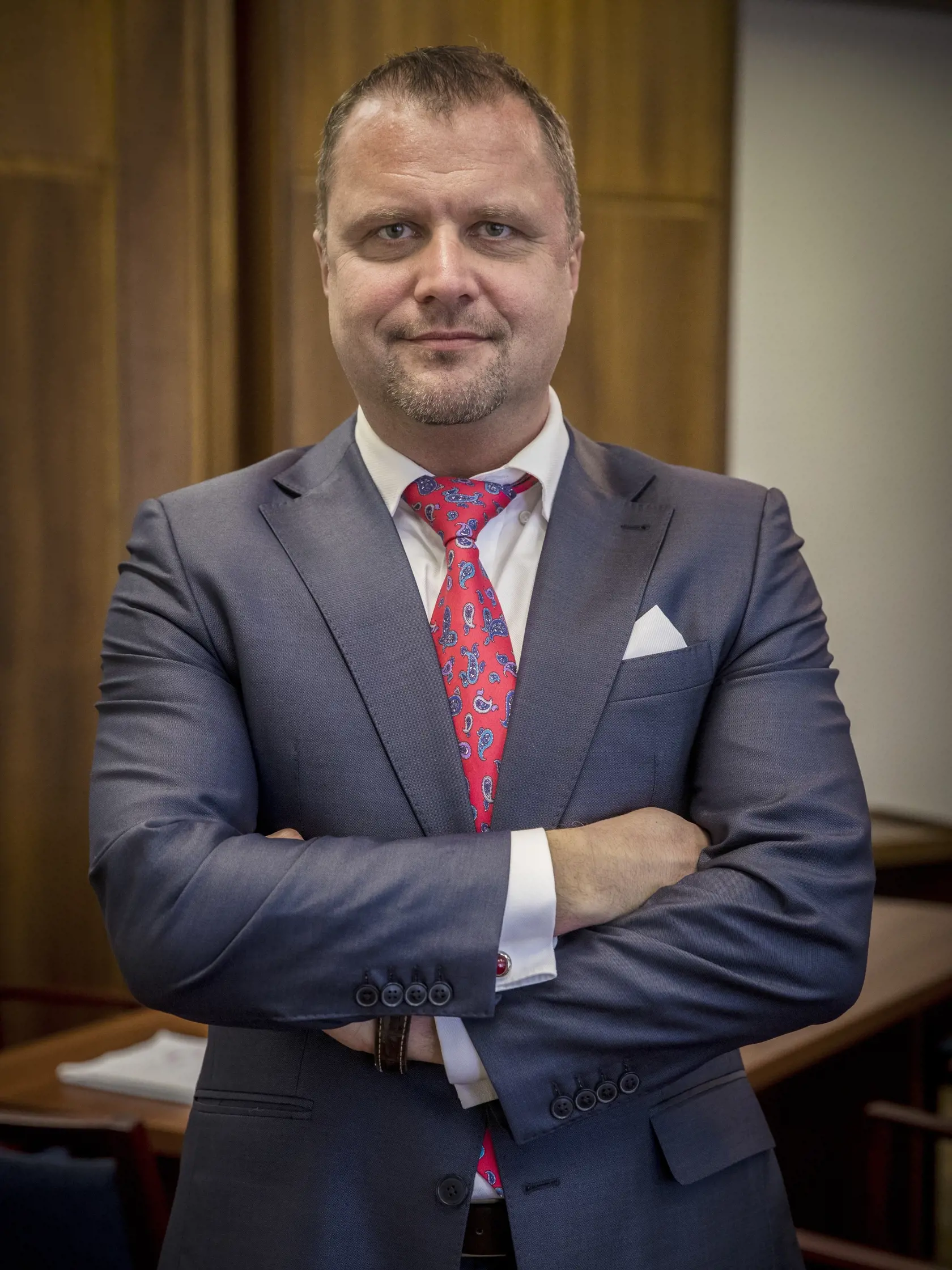 Na snimke podpredseda Narodnej rady Slovenskej repubiky a primator Martina Andrej Hrnciar.