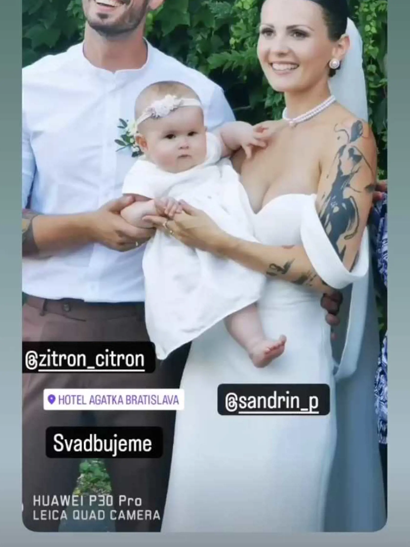 Jakub Zitron Ťapák sa oženil