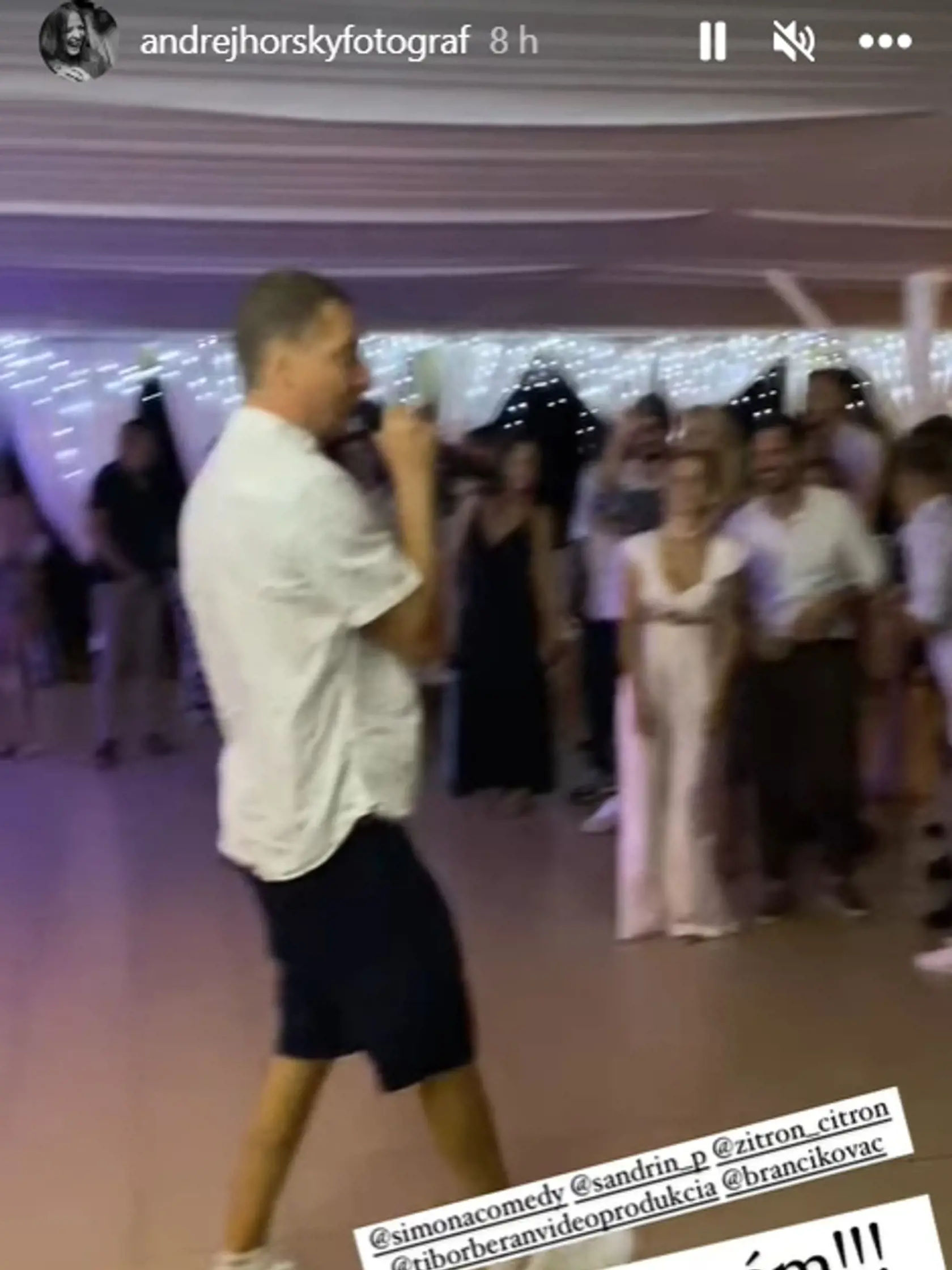 Jakub Zitron Ťapák sa oženil so svojou láskou Alexandrou.