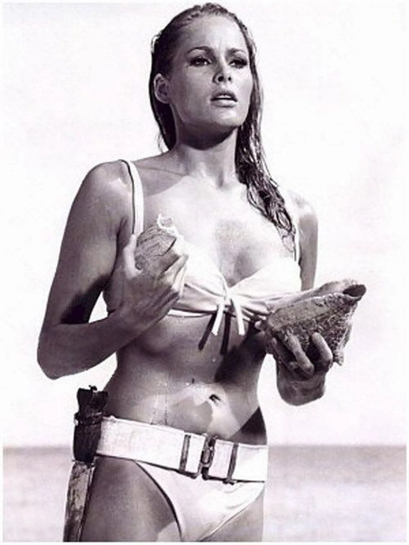 Ursula Andress v bondovke Dr. No