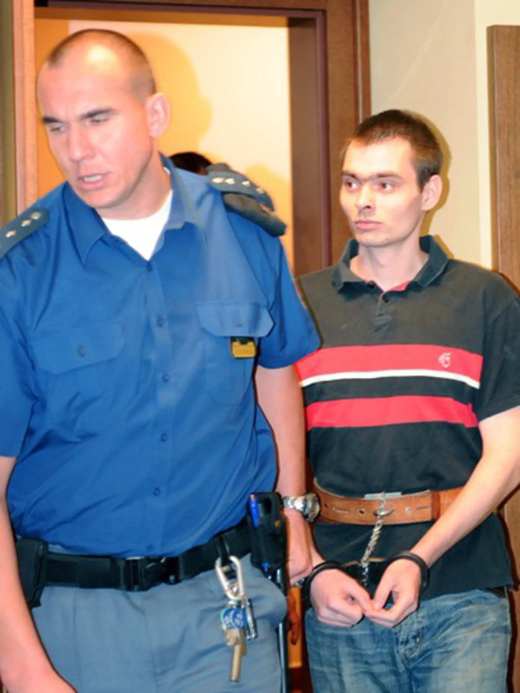 Vlastimil Suchánek, vpravo, bil dieťa zabalené v perine.