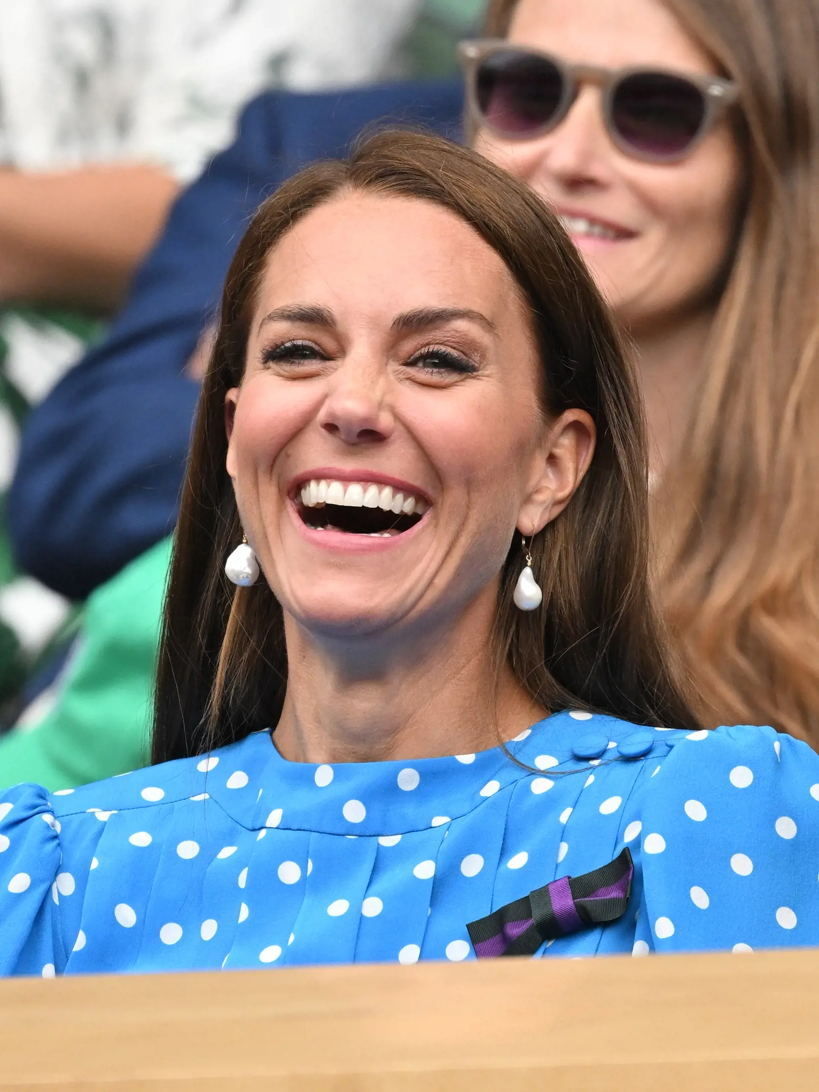 Vojvodkyňa Kate nie je typ fanúšika, ktorý zápasy sleduje potichu a bez emócií. Aj počas štvrťfinále Wimbledonu strúhala jednu grimasu za druhou a zápasy poriadne prežívala.
