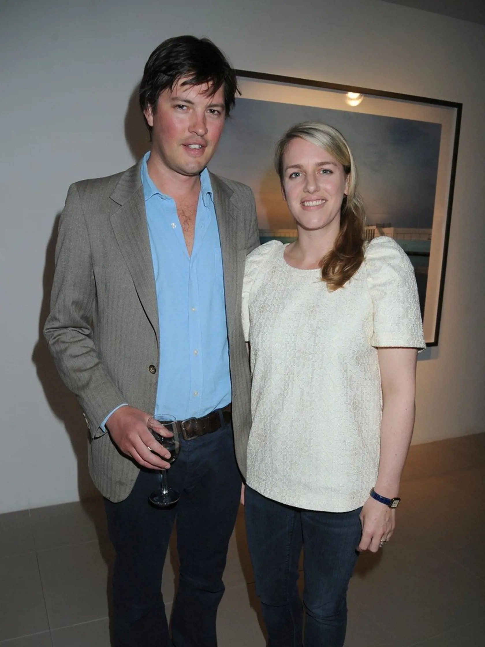 Harry Lopes and Laura Lopes  'Place In Mind' exhibition by Harry Cory Wright, London, Britain - 29 Mar 2011, Image: 221819934, License: Rights-managed, Restrictions: , Model Release: no, Credit line: Profimedia, TEMP Shutterstock
