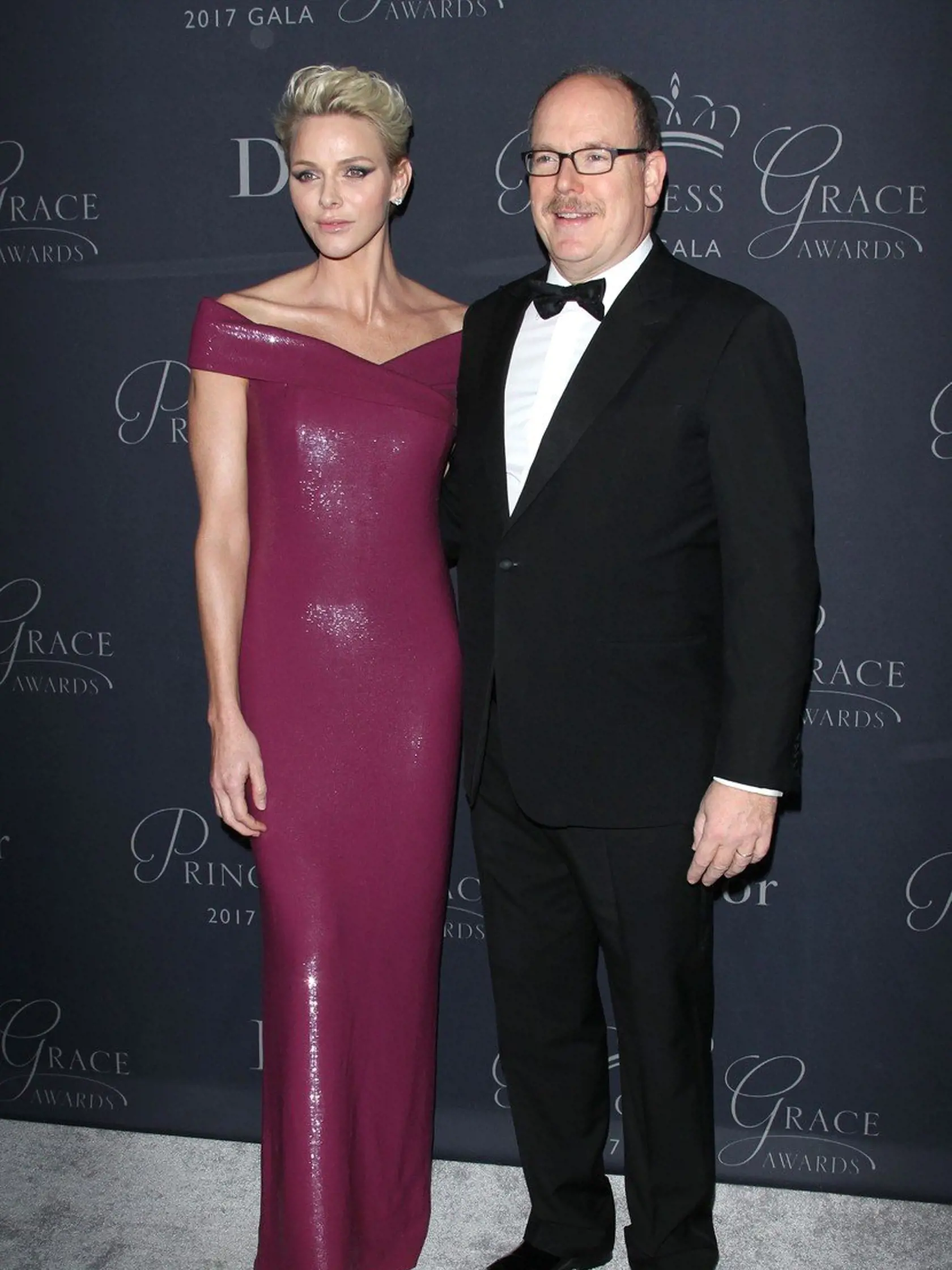 2017 Princess Grace Awards Gala - Beverly Hills Pictured: Princess Charlene of Monaco, Prince Albert II of Monaco, Image: 353913741, License: Rights-managed, Restrictions: -ALLCOUNTRY, Model Release: no, Credit line: Profimedia, Splash