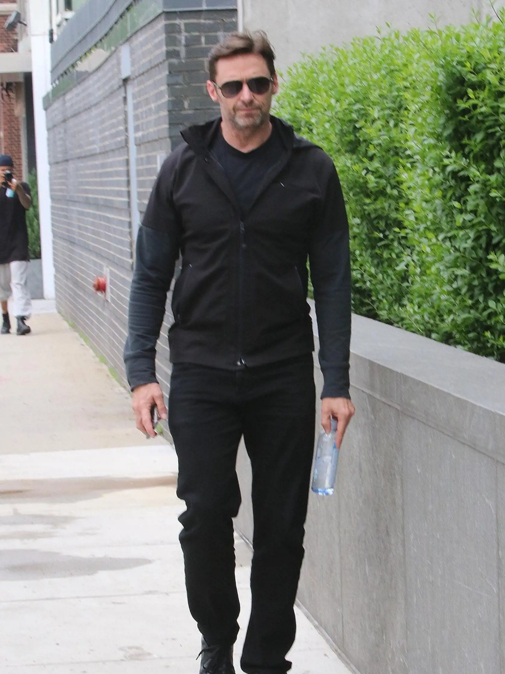 , New York, NY - 20180517 - Hugh Jackman Heading Home  -PICTURED: Hugh Jackman -, Image: 372098157, License: Rights-managed, Restrictions: , Model Release: no, Credit line: Profimedia, INSTAR Images