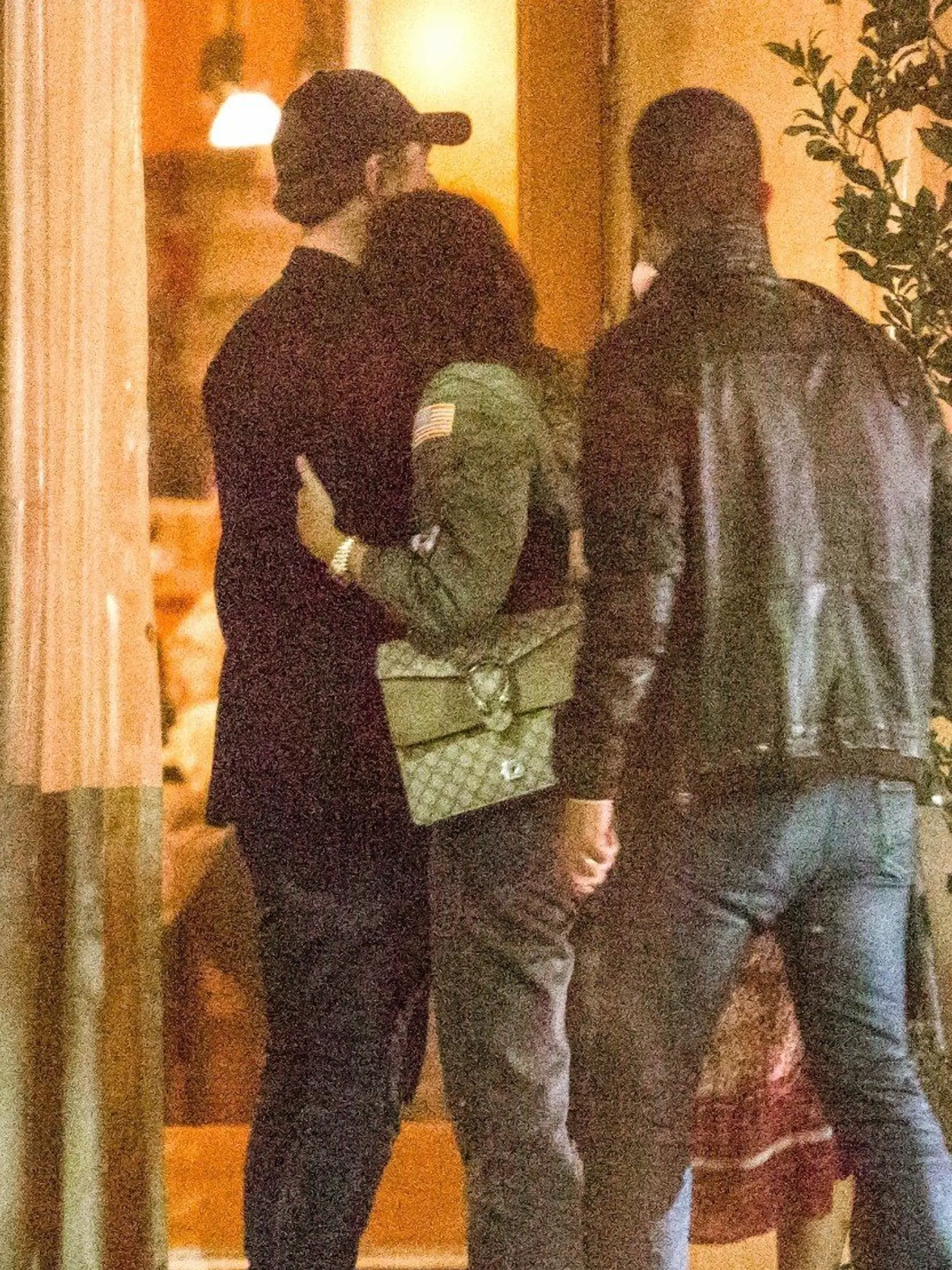 ** RIGHTS: WORLDWIDE EXCEPT IN ITALY, UNITED KINGDOM ** Los Angeles, CA  - *EXCLUSIVE* **WEB MUST CALL FOR PRICING** - Leonardo DiCaprio along with his Model/Actress girlfriend Camila Morrone and friends were seen at dinner at Angelini Osteria In Los Angeles.    Pictured: Leonardo DiCaprio, Camila Morrone        *UK Clients - Pictures Containing Children  Please Pixelate Face Prior To Publication*, Image: 370696643, License: Rights-managed, Restrictions: , Model Release: no, Credit line: Profime