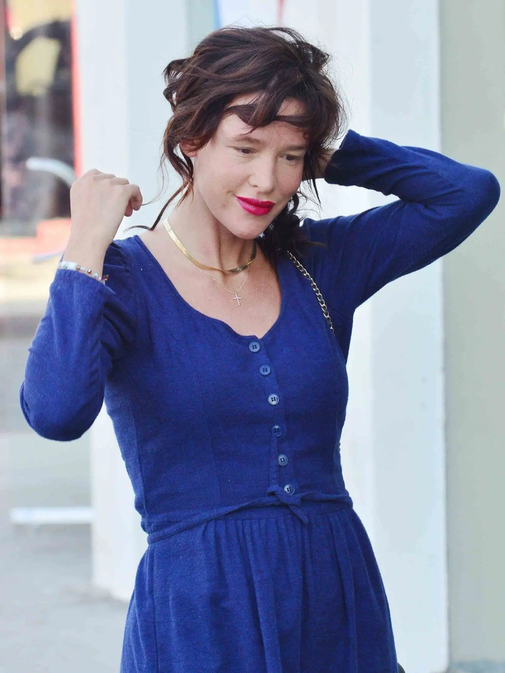 EXCLUSIVE: Actress Paz de la Huerta strolls along trendy Melrose Avenue in West Hollywood, Ca with a friend Pictured: Paz de la Huerta, Image: 307692614, License: Rights-managed, Restrictions: -ALLCOUNTRY, Model Release: no, Credit line: Profimedia, Splash