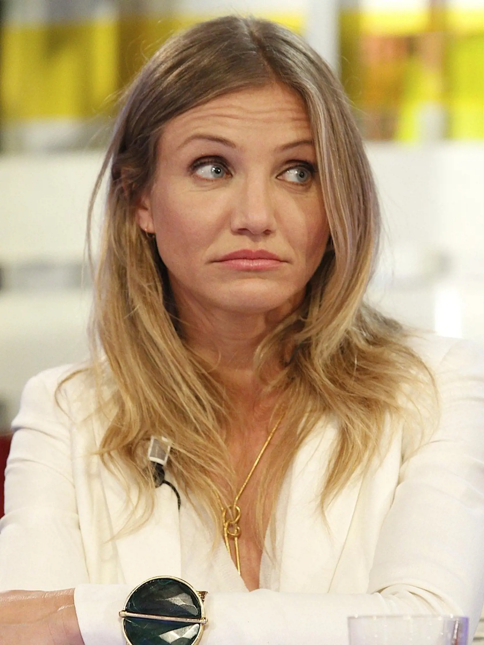 Cameron Diaz promotes her film 'Bad Teacher' on the Spanish TV show 'El Hormiguero' Madrid, Spain - 30.06.11, Image: 332623961, License: Rights-managed, Restrictions: Not available for publication in Spain, Model Release: no, Credit line: Profimedia, Wenn