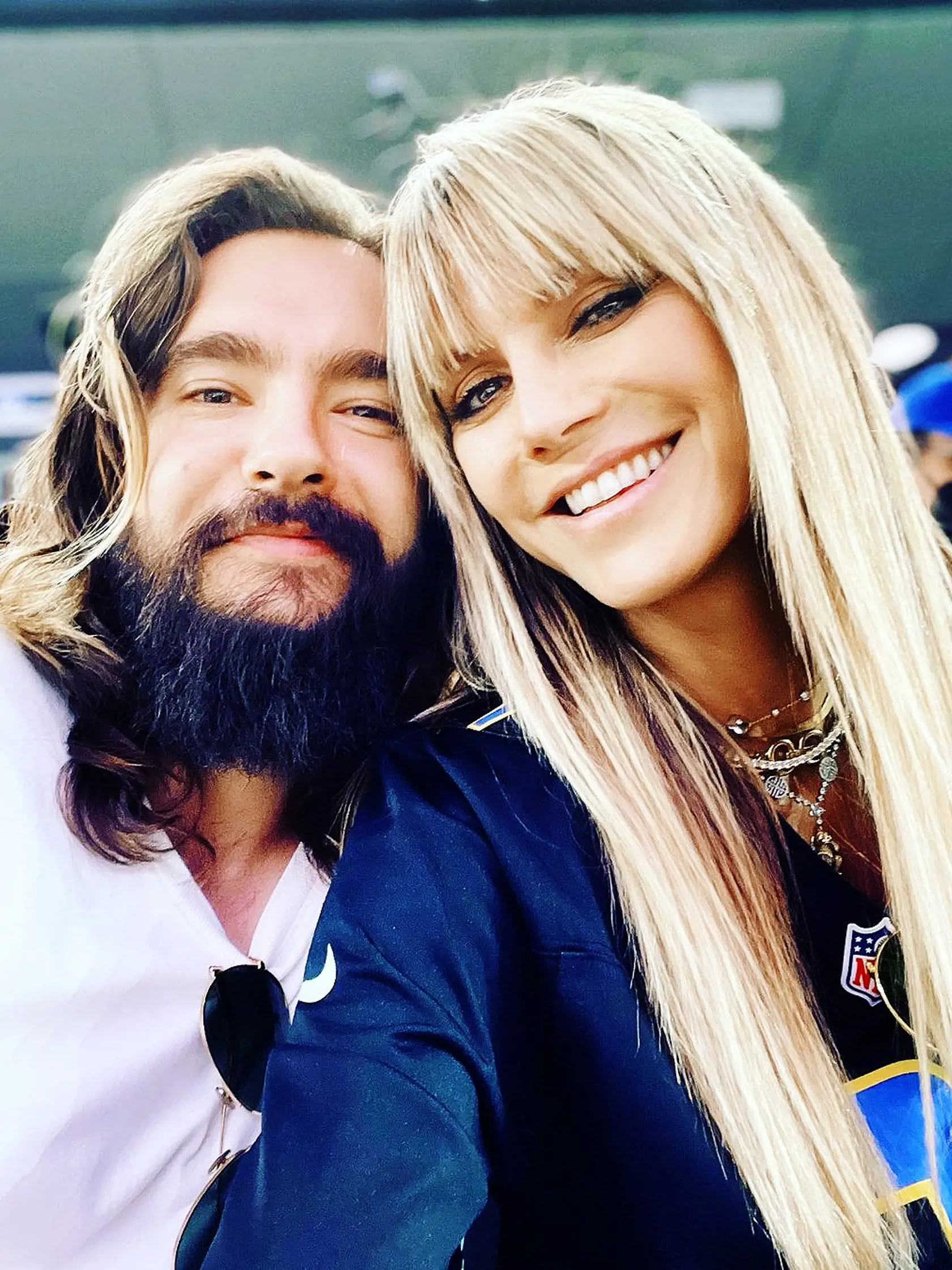 Tom Kaulitz s manželkou Heidi Klum