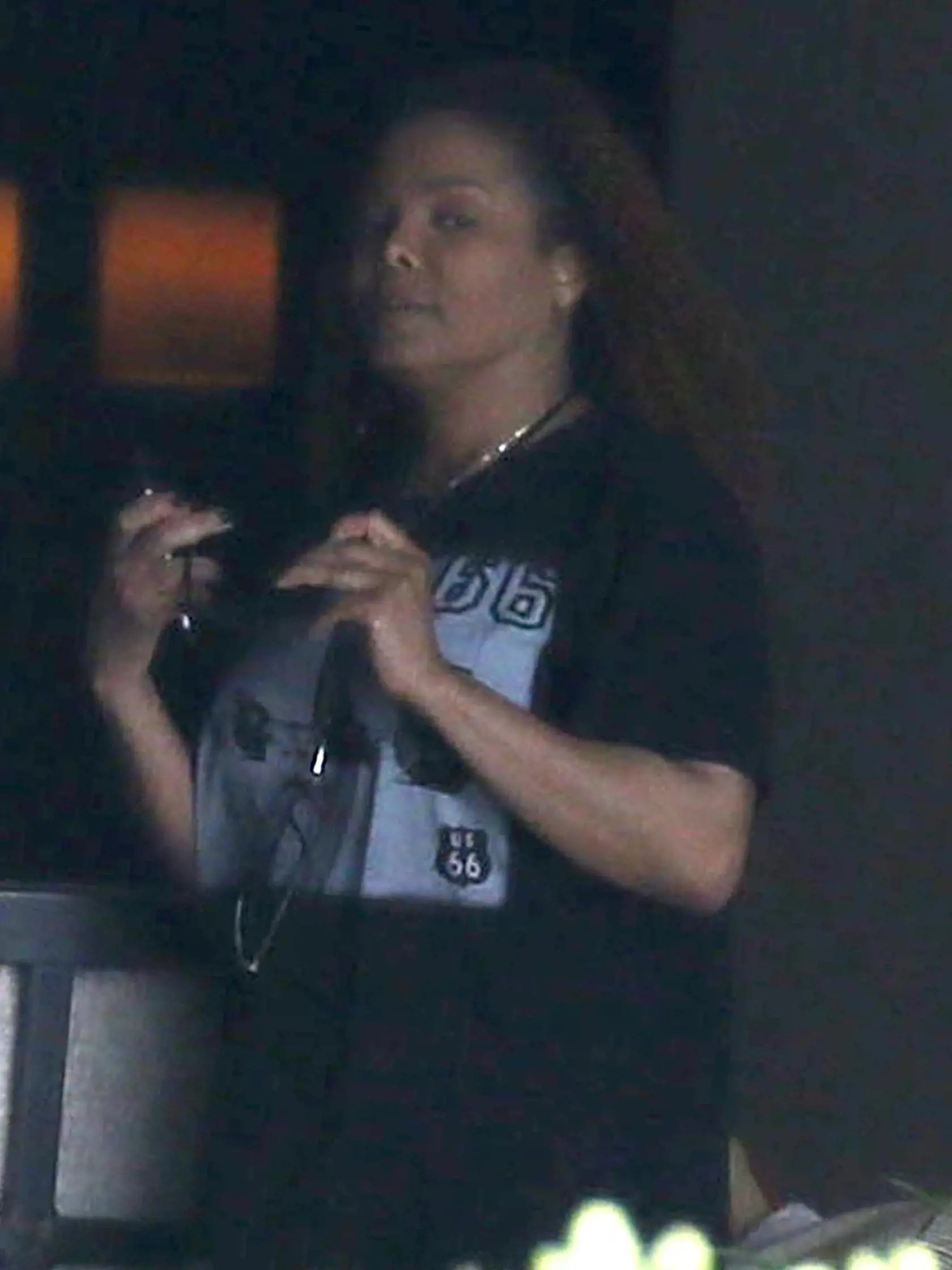 Exclusive... 51909561 Singer Janet Jackson spotted out for lunch at her resort in Honolulu, Hawaii on November 12, 2015. Janet is in town to perform her Unbreakable World Tour., Image: 266382509, License: Rights-managed, Restrictions: , Model Release: no, Credit line: Profimedia, FameFlynet USA