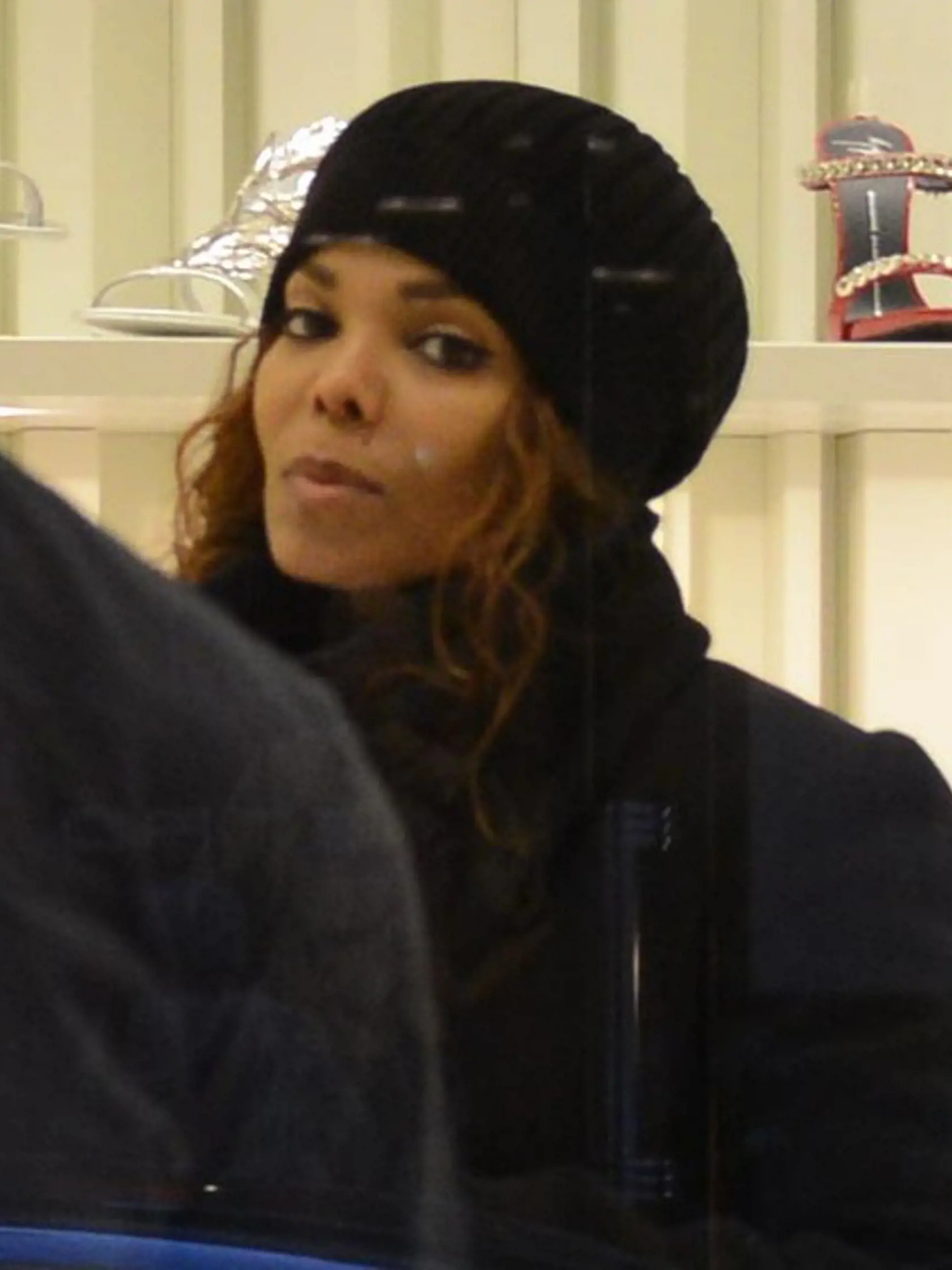 Janet Jackson shopping at Giuseppe Zanottii in Milan  Featuring: Janet Jackson Where: Milan, Italy When: 11 Feb 2015, Image: 217981497, License: Rights-managed, Restrictions: Not available for publication in Italy, Model Release: no, Credit line: Profimedia, Wenn
