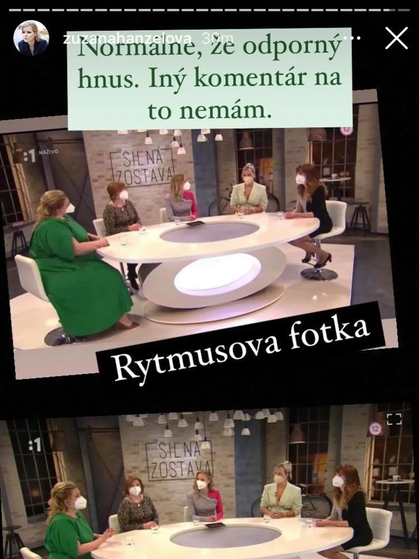 Zuzane Hanzelovej to nedalo a vyjadrila sa k Rytmusovi. Ten totiž na fotke pridal kilá Simone Salátovej (vľavo).