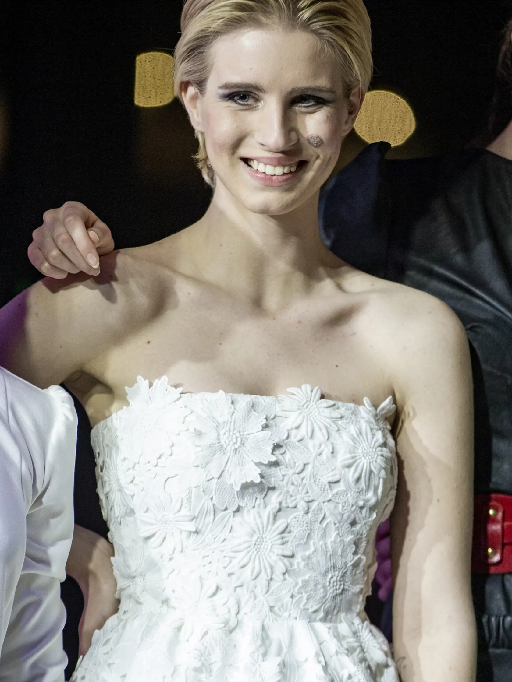 Bratislavské Módne Dni - Mercedes Benz Jar/Leto 2022. Na snímke je Emma Čaputová. 
