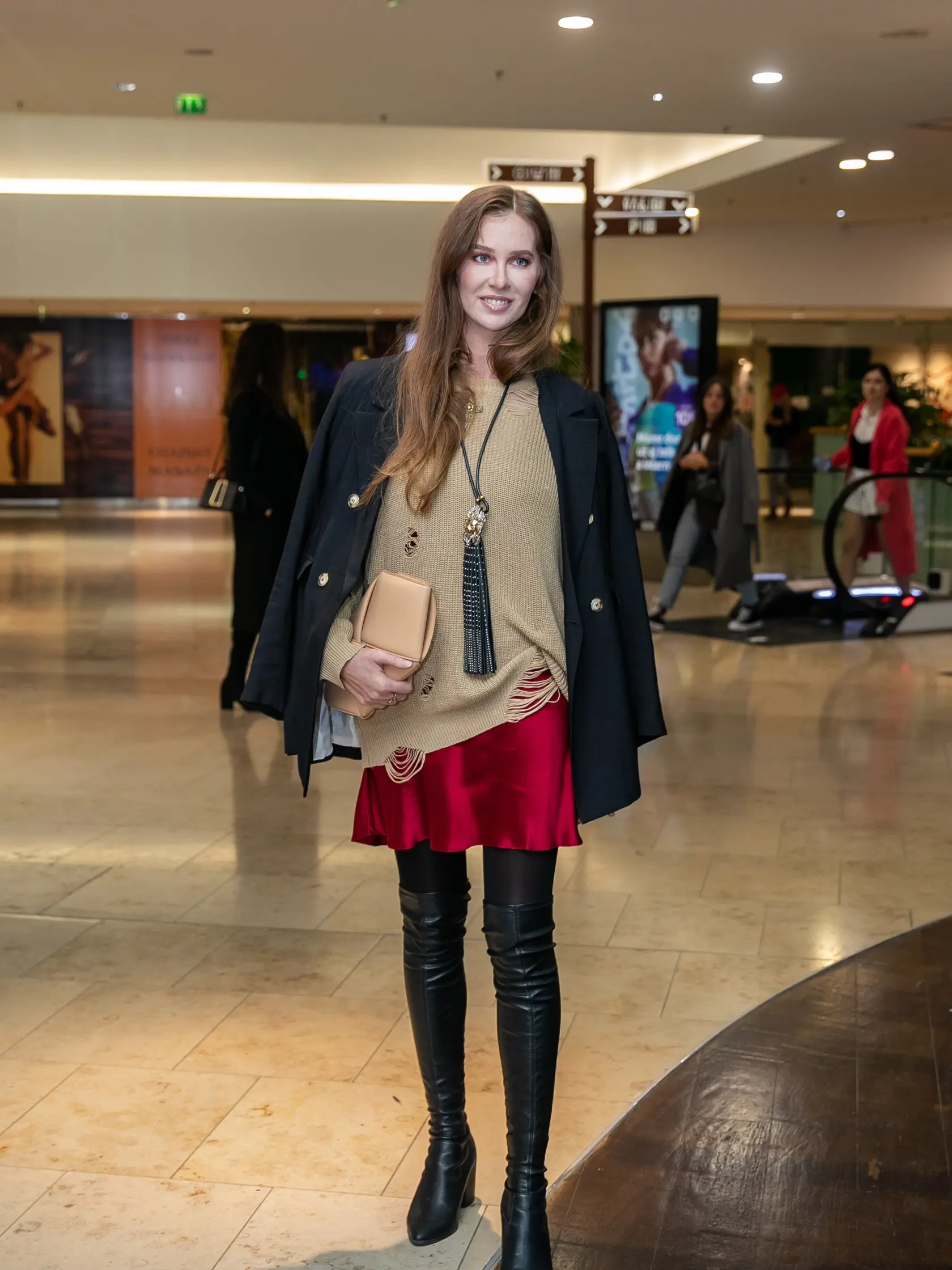Príchody na premiéru filmu Hranice lásky. Na snímke je exmisska Eva Verešová.
