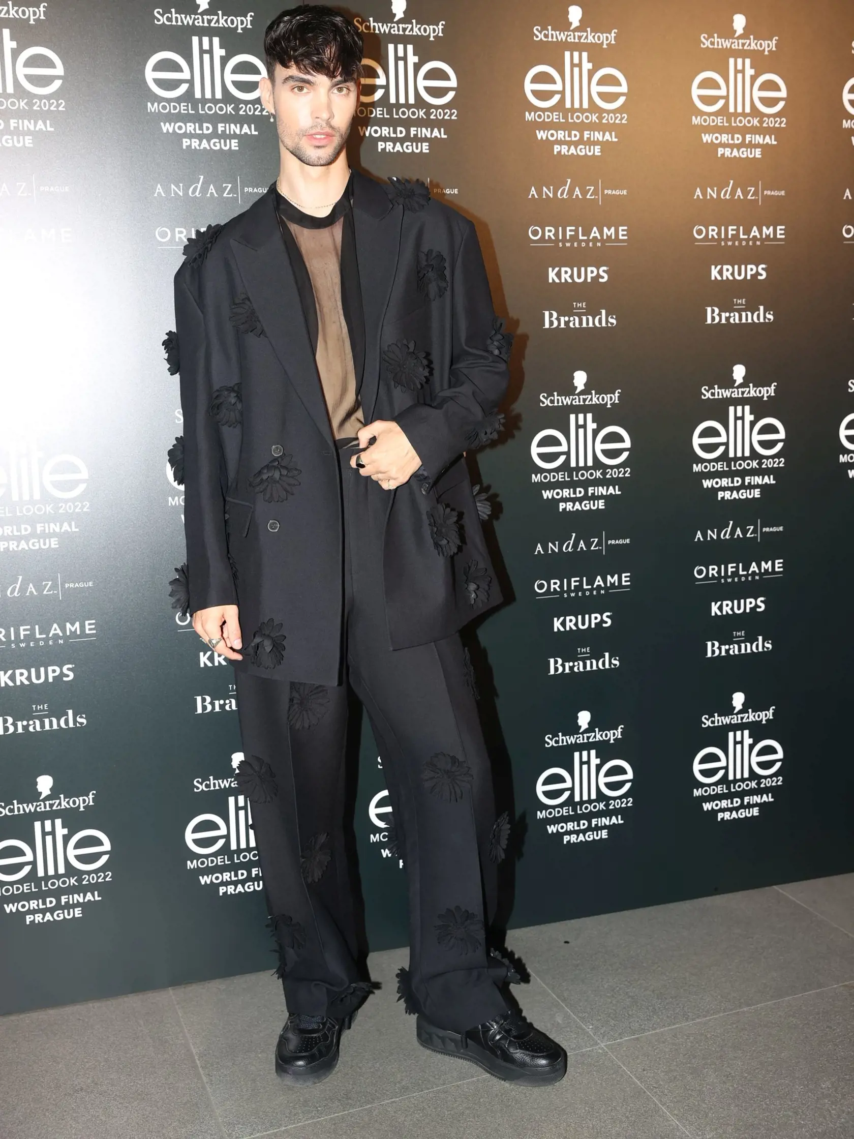 Svetové finále Elite Model Look. Spevák Adam Pavlovčin.