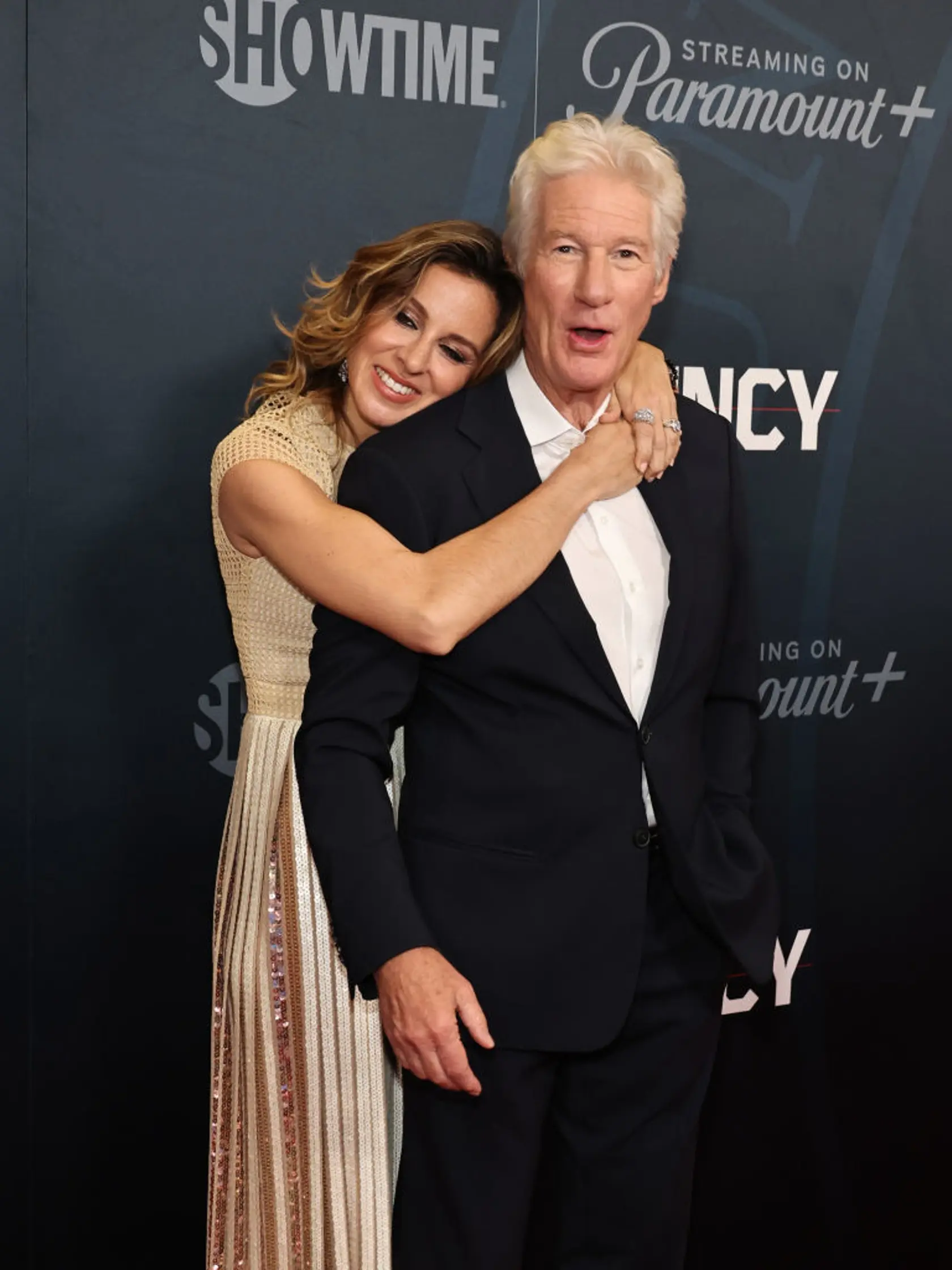 Richard Gere a jeho manželka Alejandra Silva.