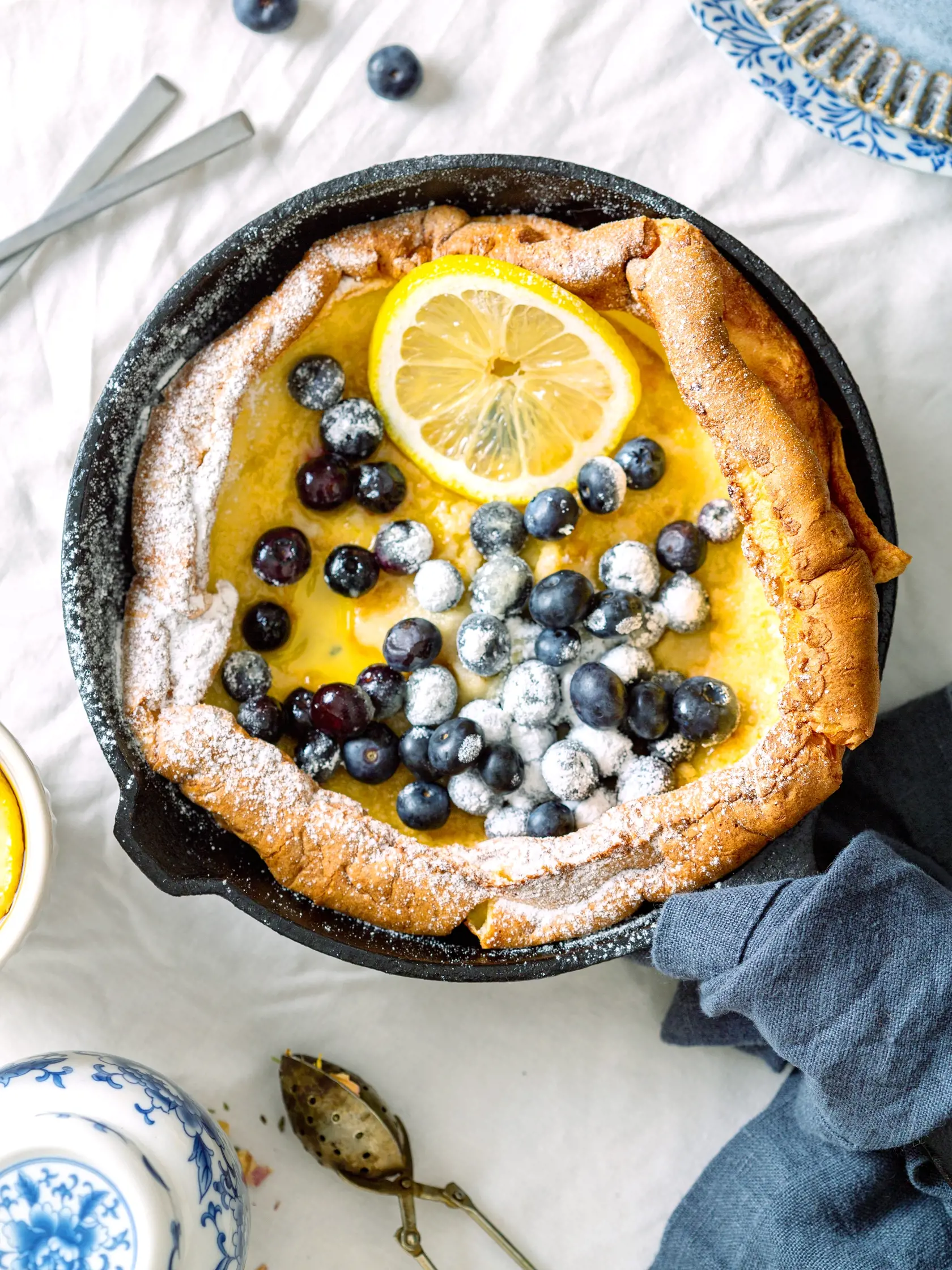 Citrónový dutch baby